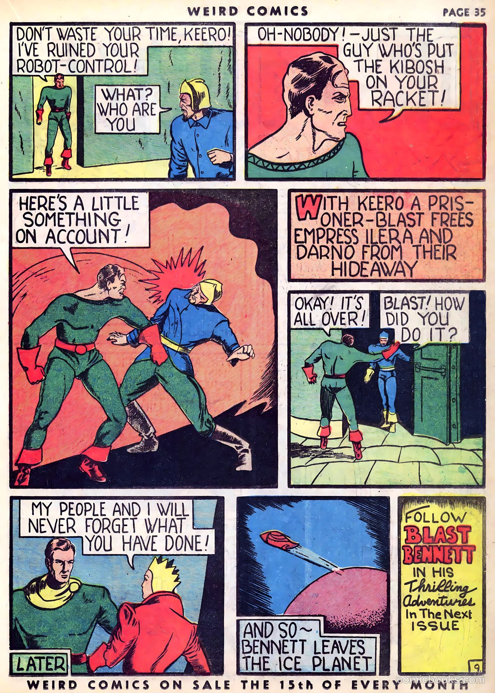 Weird Comics #5 (1940) — page 37 of 68
