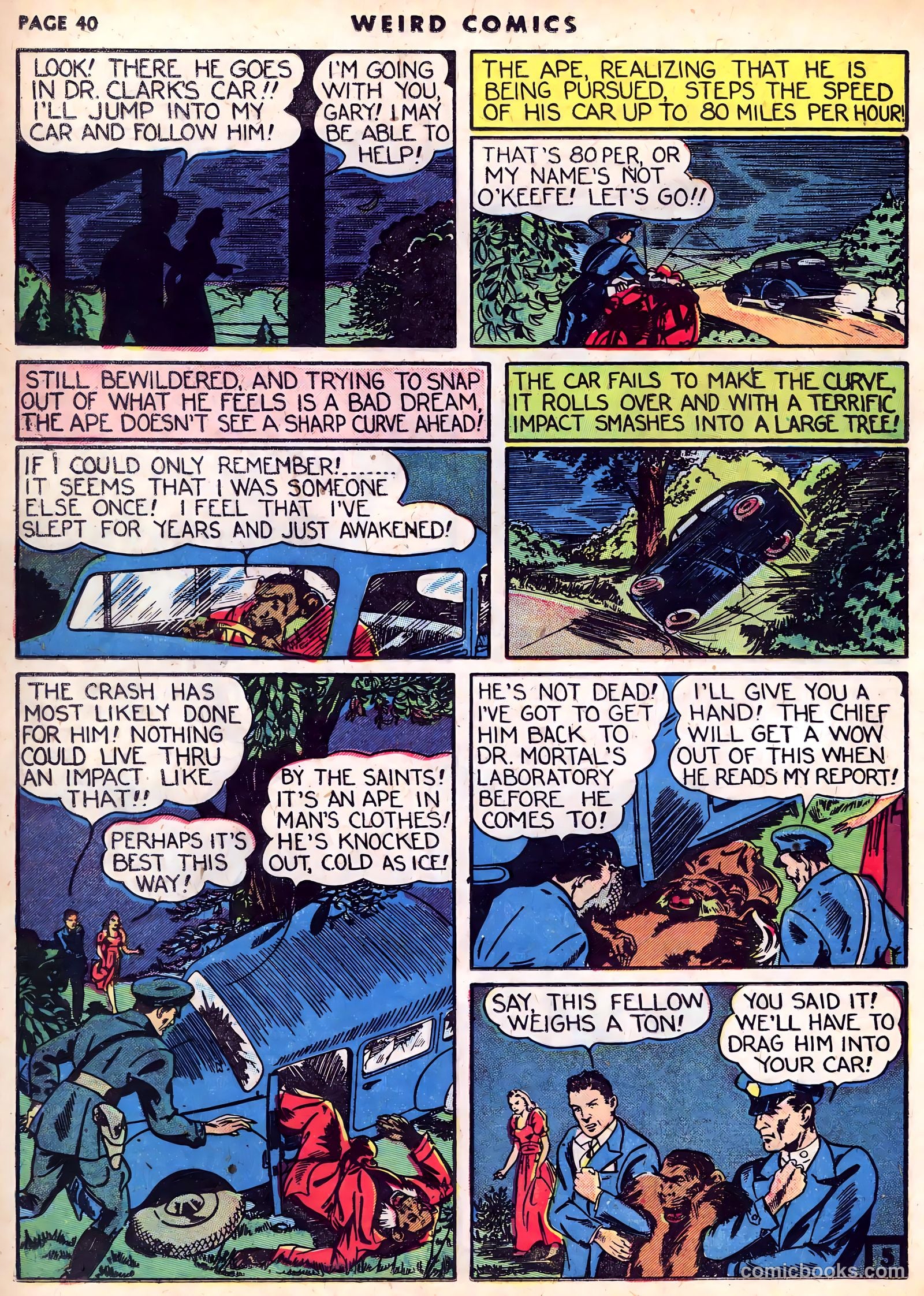 Weird Comics #5 (1940) — page 42 of 68