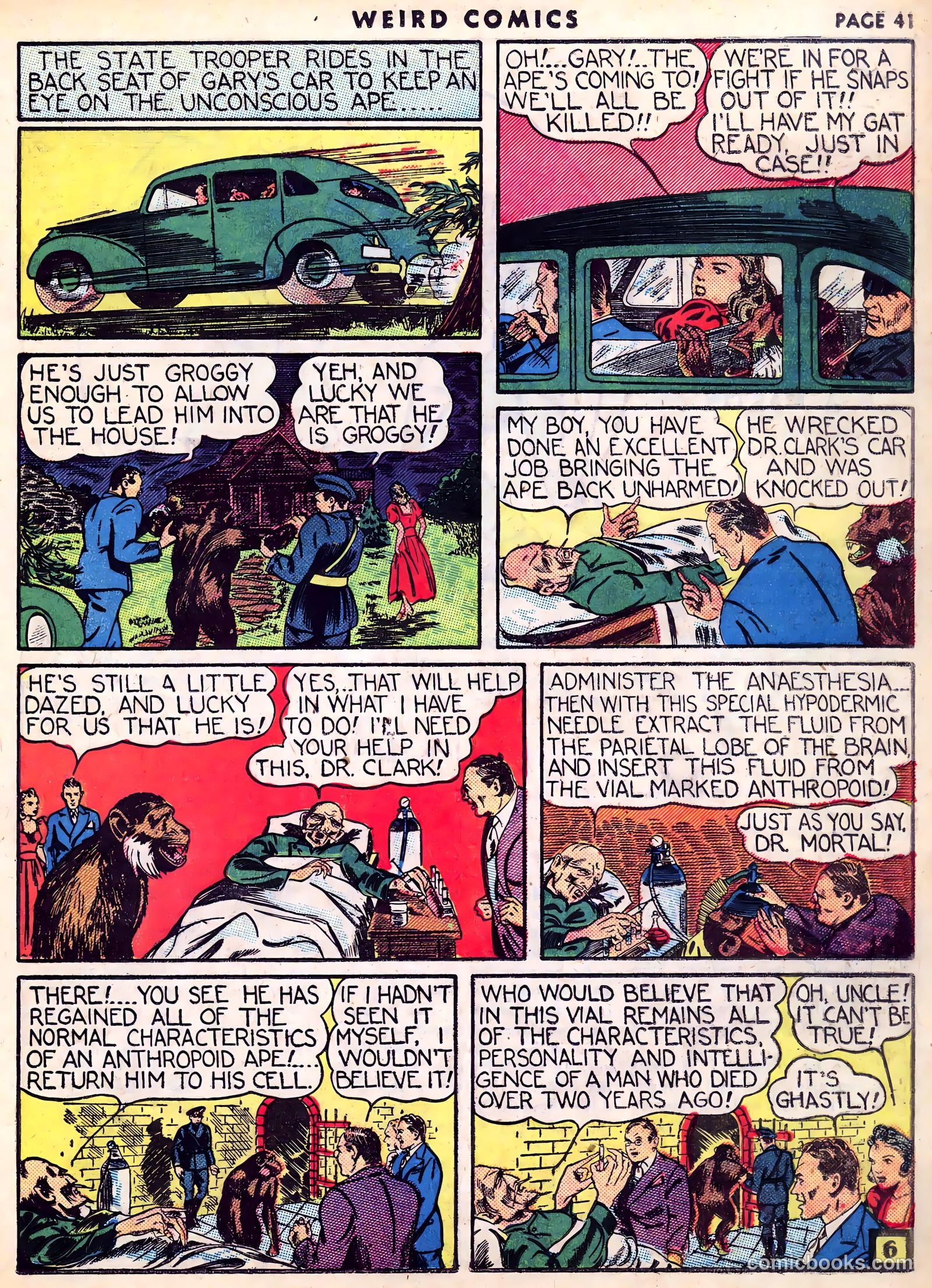 Weird Comics #5 (1940) — page 43 of 68