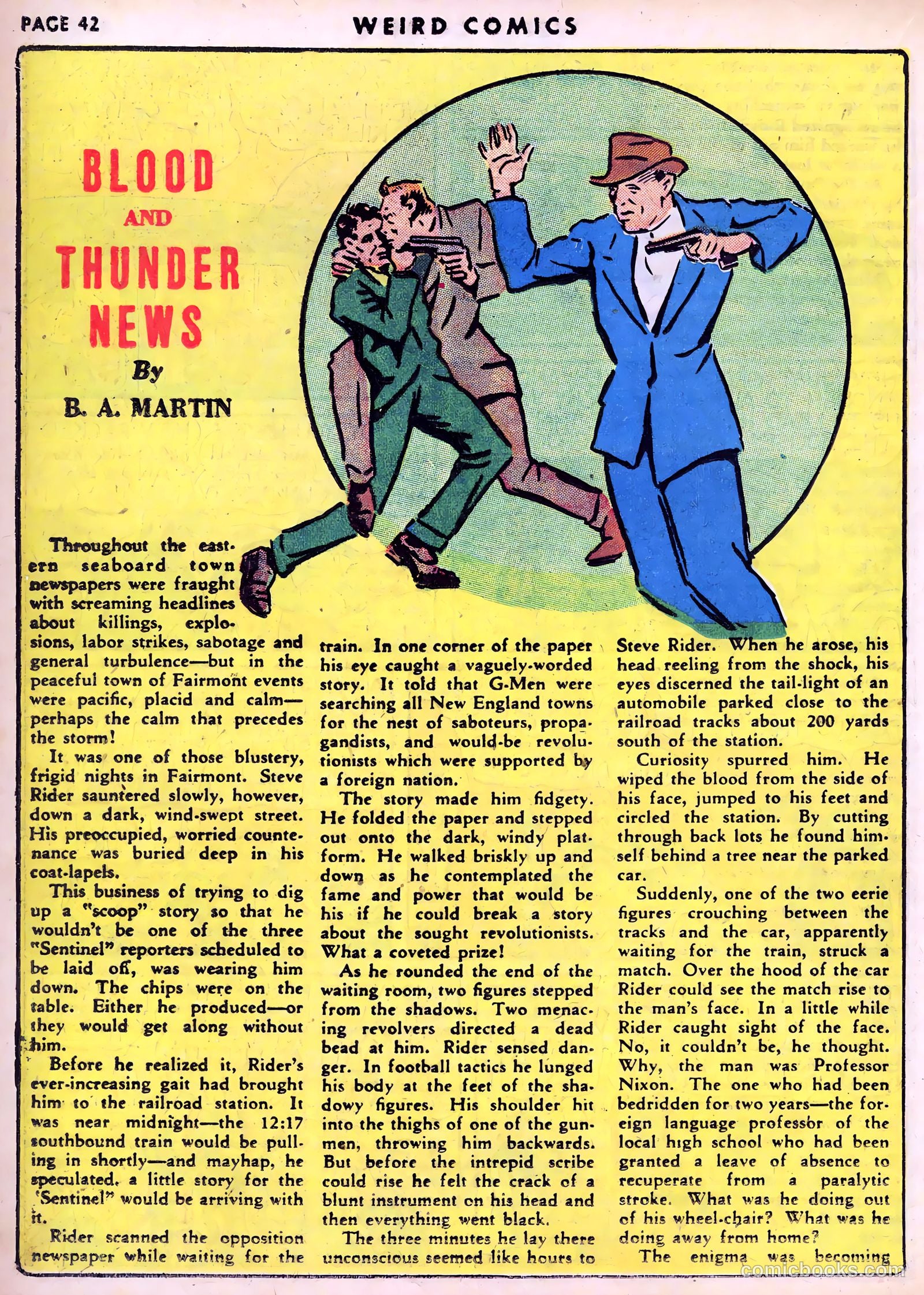 Weird Comics #5 (1940) — page 44 of 68