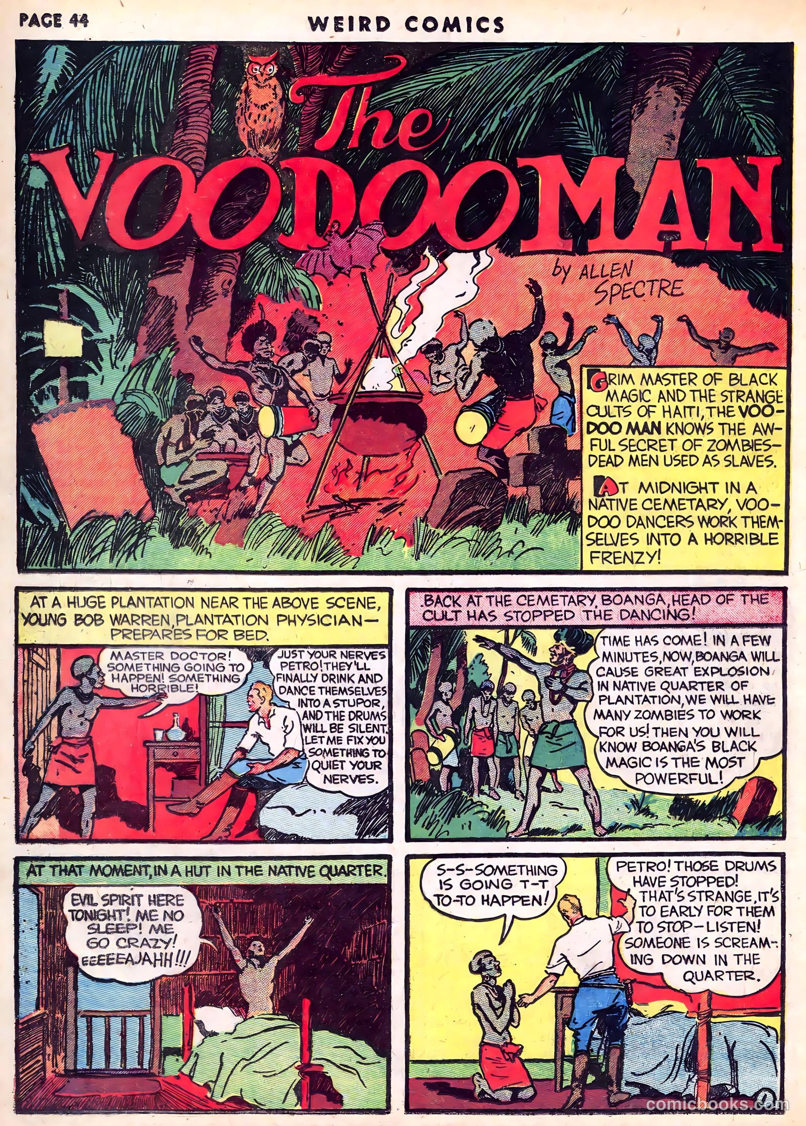 Weird Comics #5 (1940) — page 46 of 68