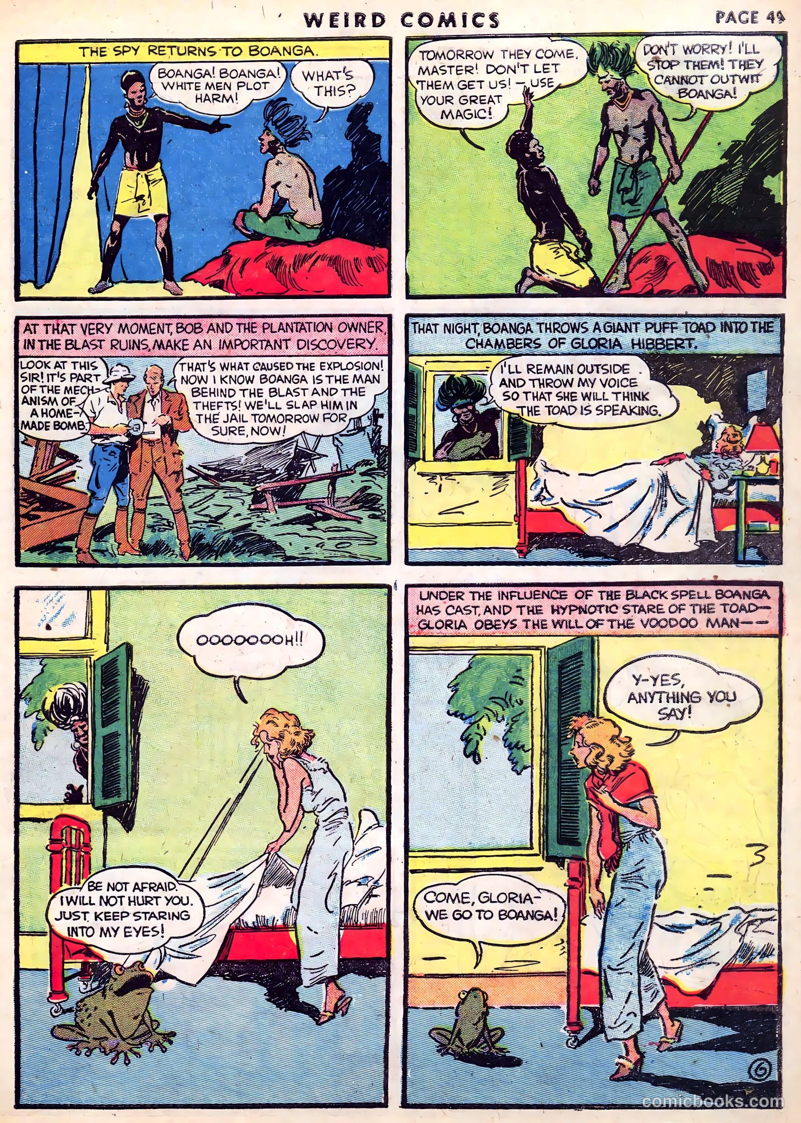 Weird Comics #5 (1940) — page 51 of 68
