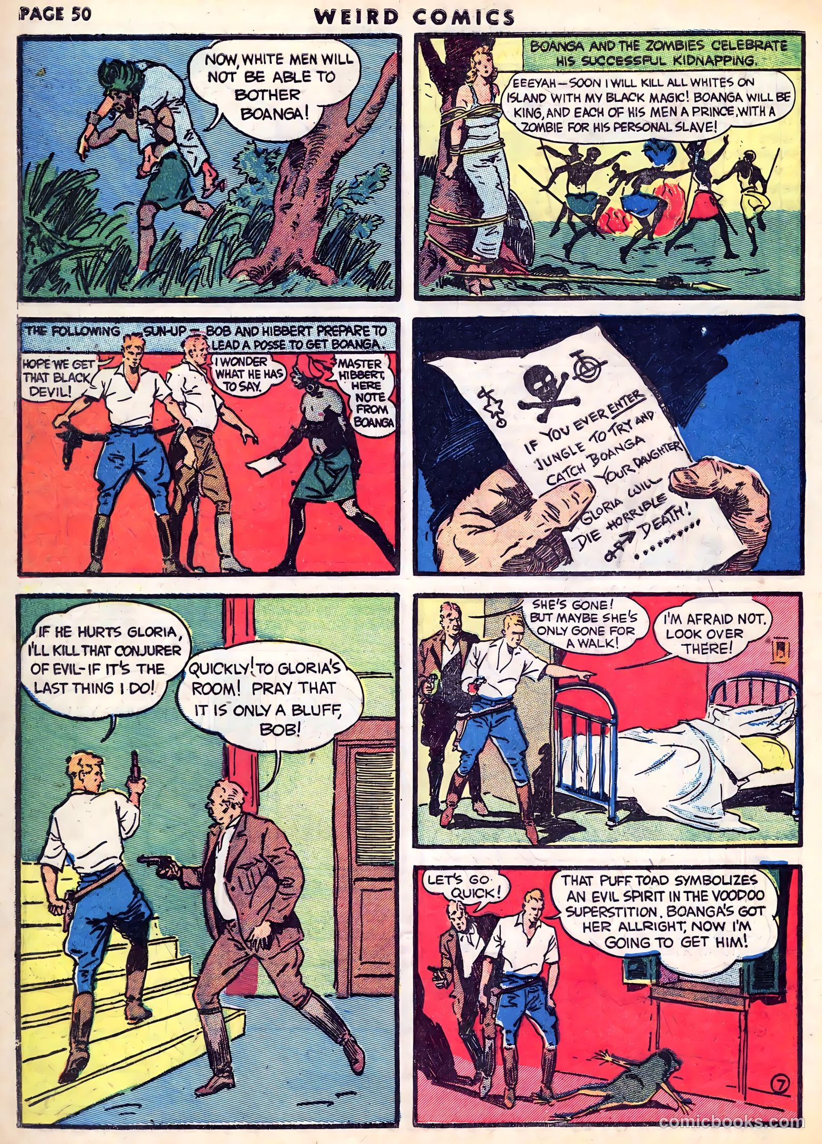 Weird Comics #5 (1940) — page 52 of 68