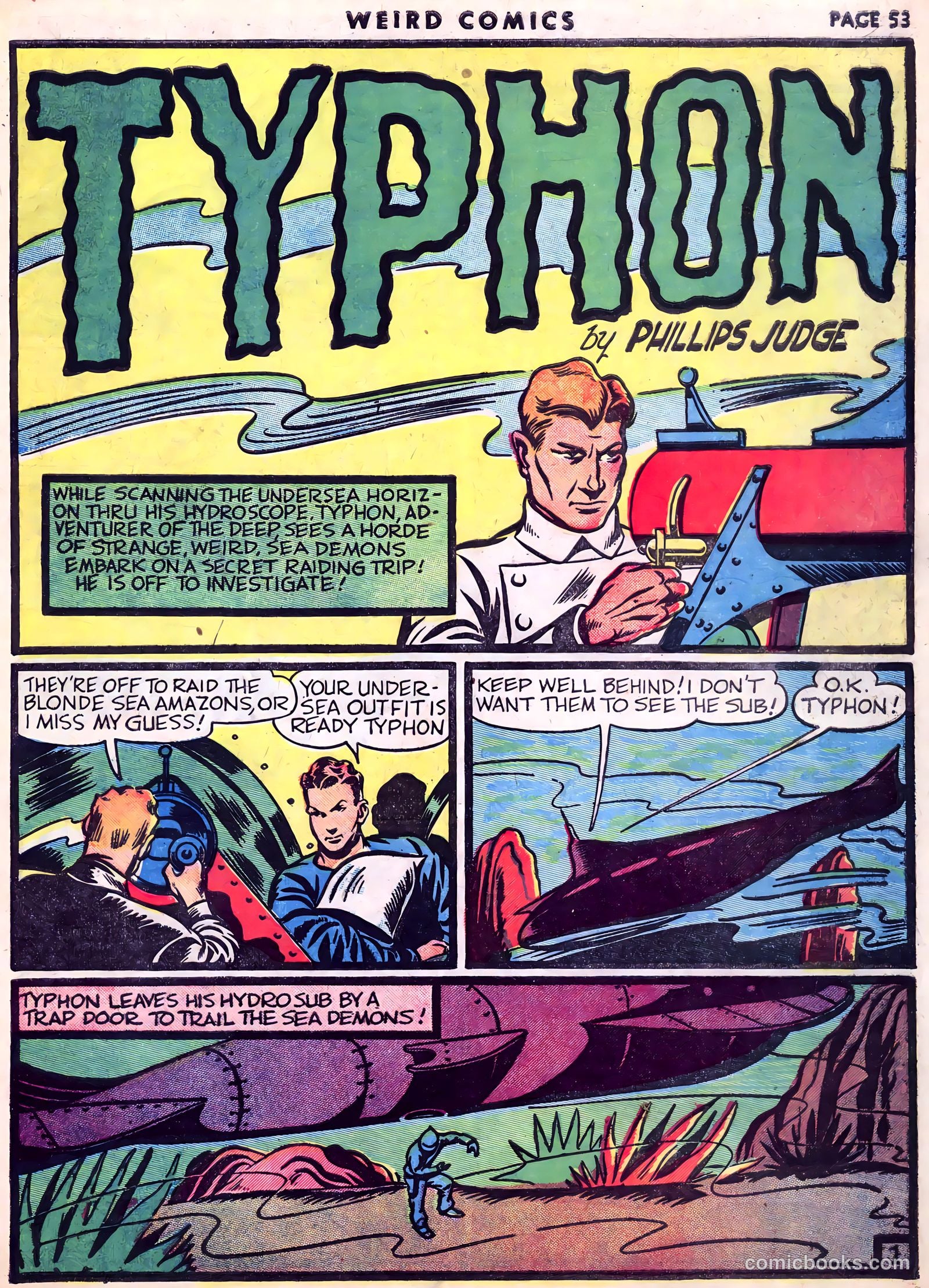 Weird Comics #5 (1940) — page 55 of 68