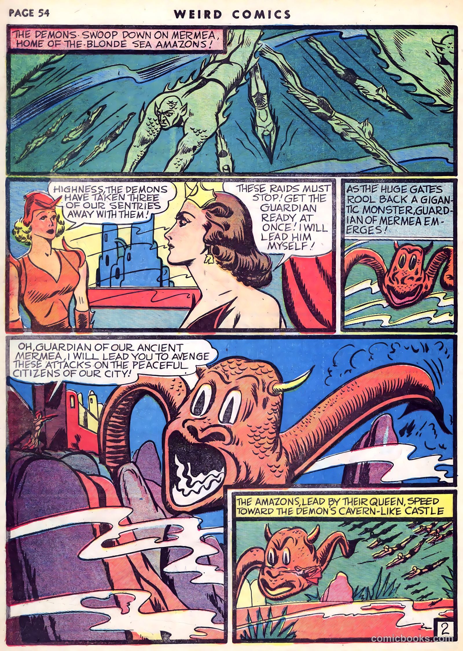 Weird Comics #5 (1940) — page 56 of 68