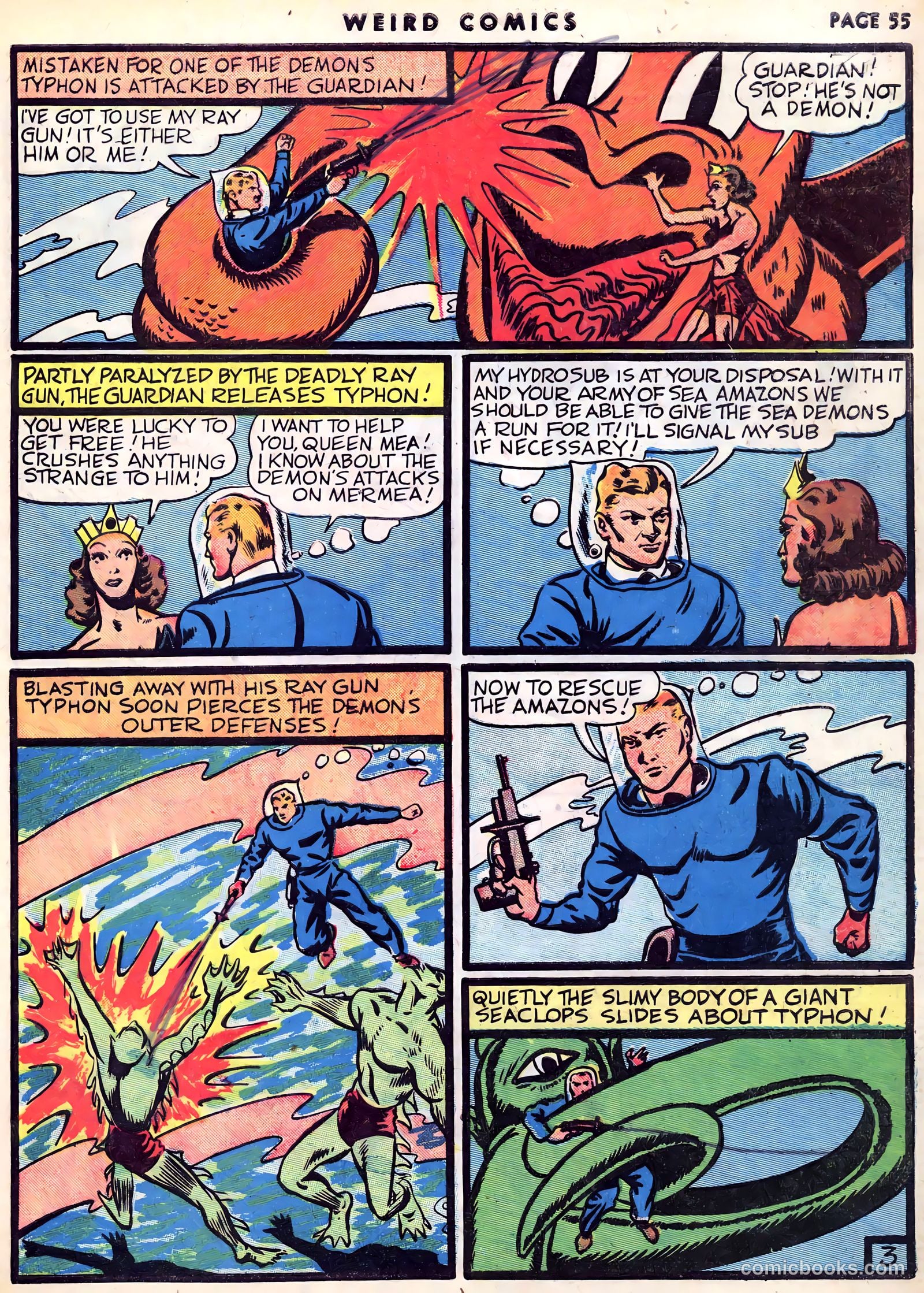 Weird Comics #5 (1940) — page 57 of 68