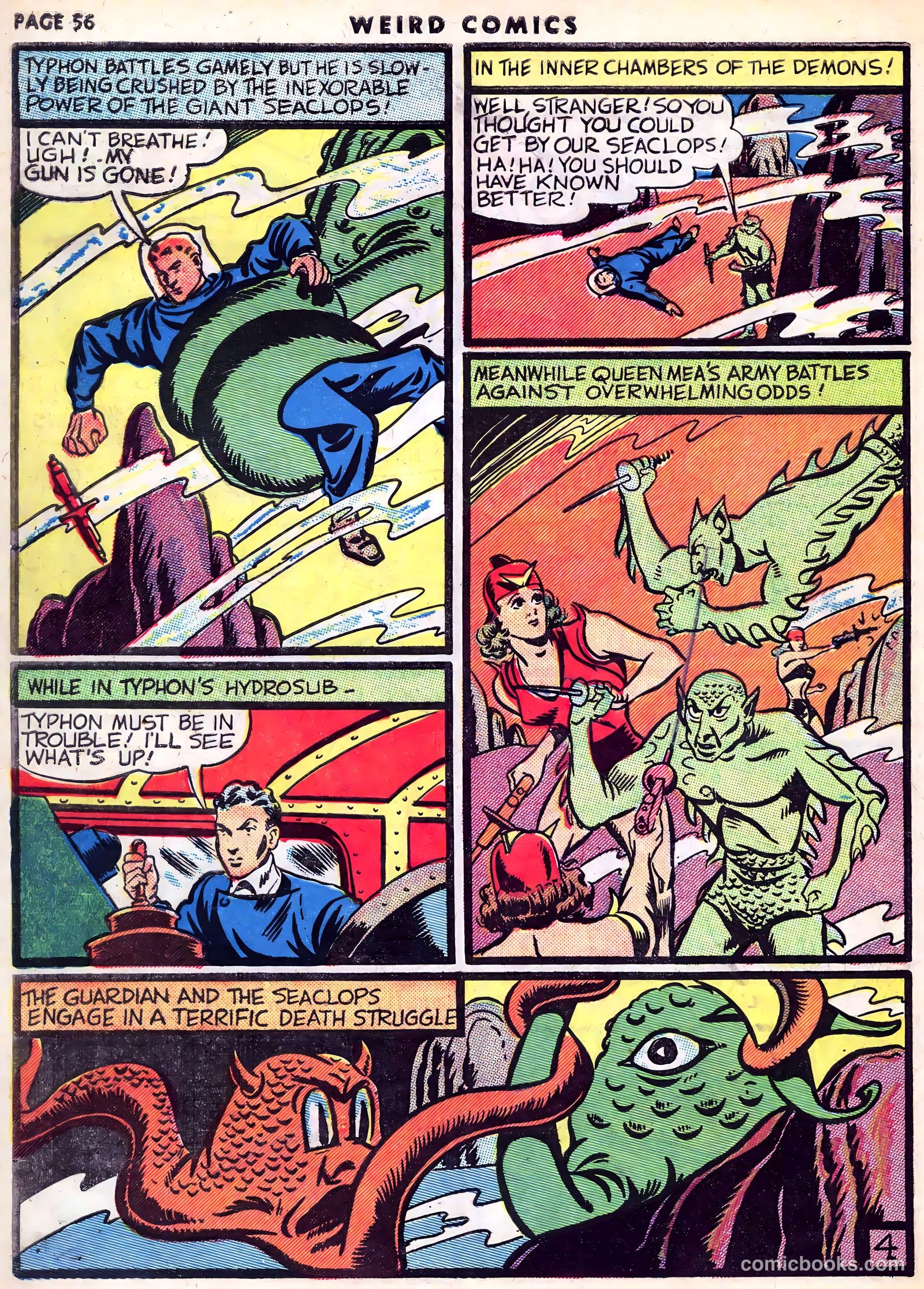 Weird Comics #5 (1940) — page 58 of 68