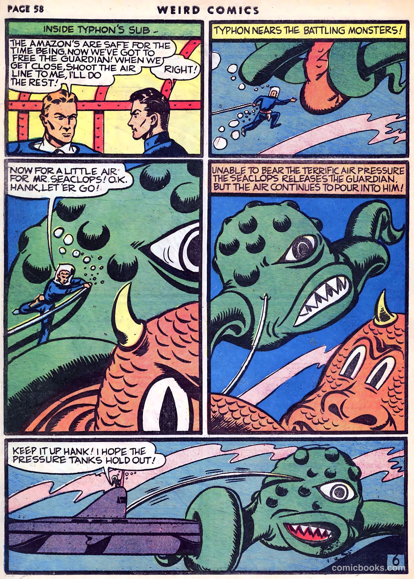 Weird Comics #5 (1940) — page 60 of 68