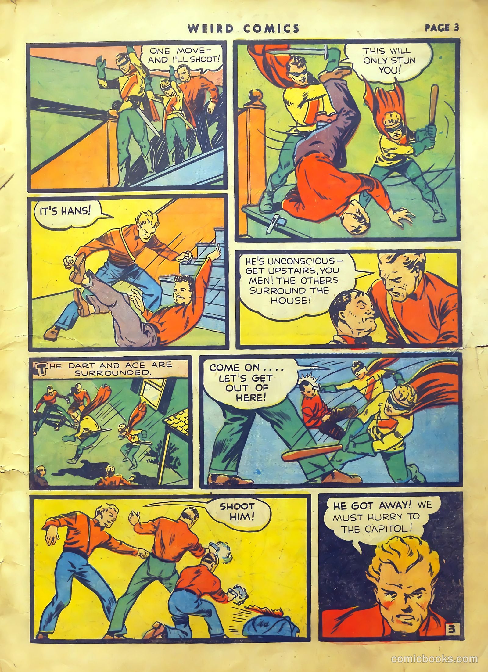Weird Comics #6 (1940) — page 6 of 69
