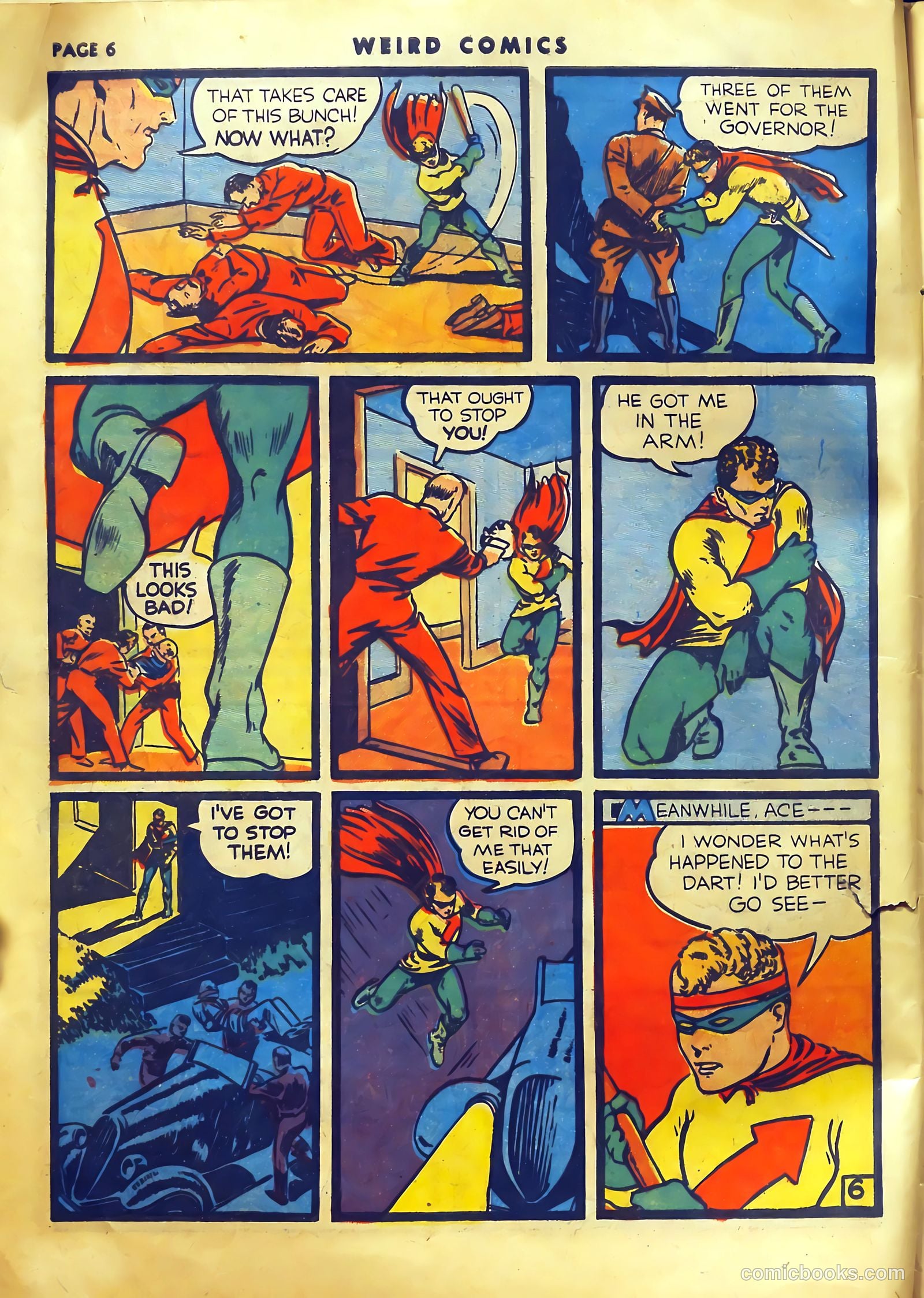Weird Comics #6 (1940) — page 9 of 69