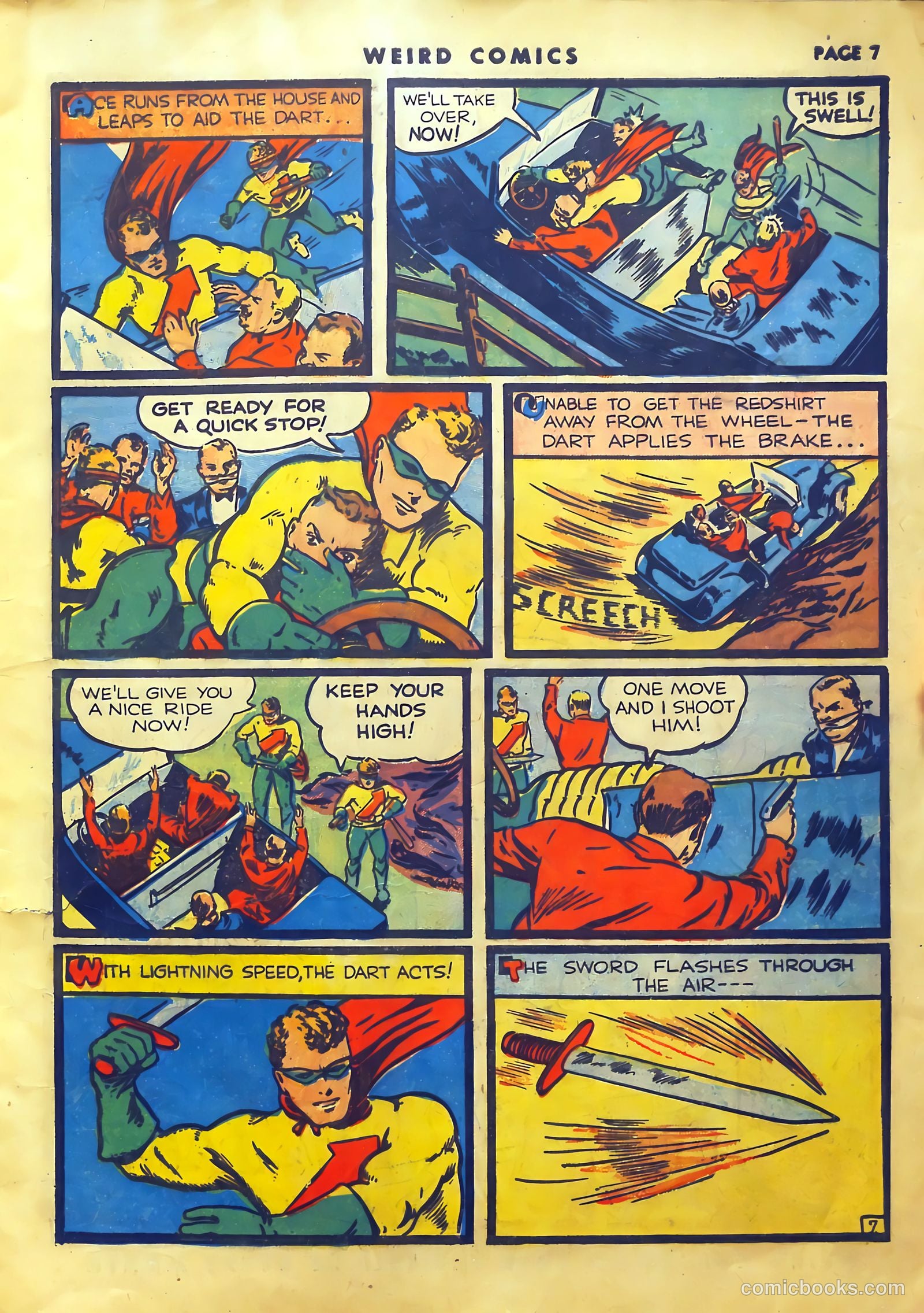 Weird Comics #6 (1940) — page 10 of 69