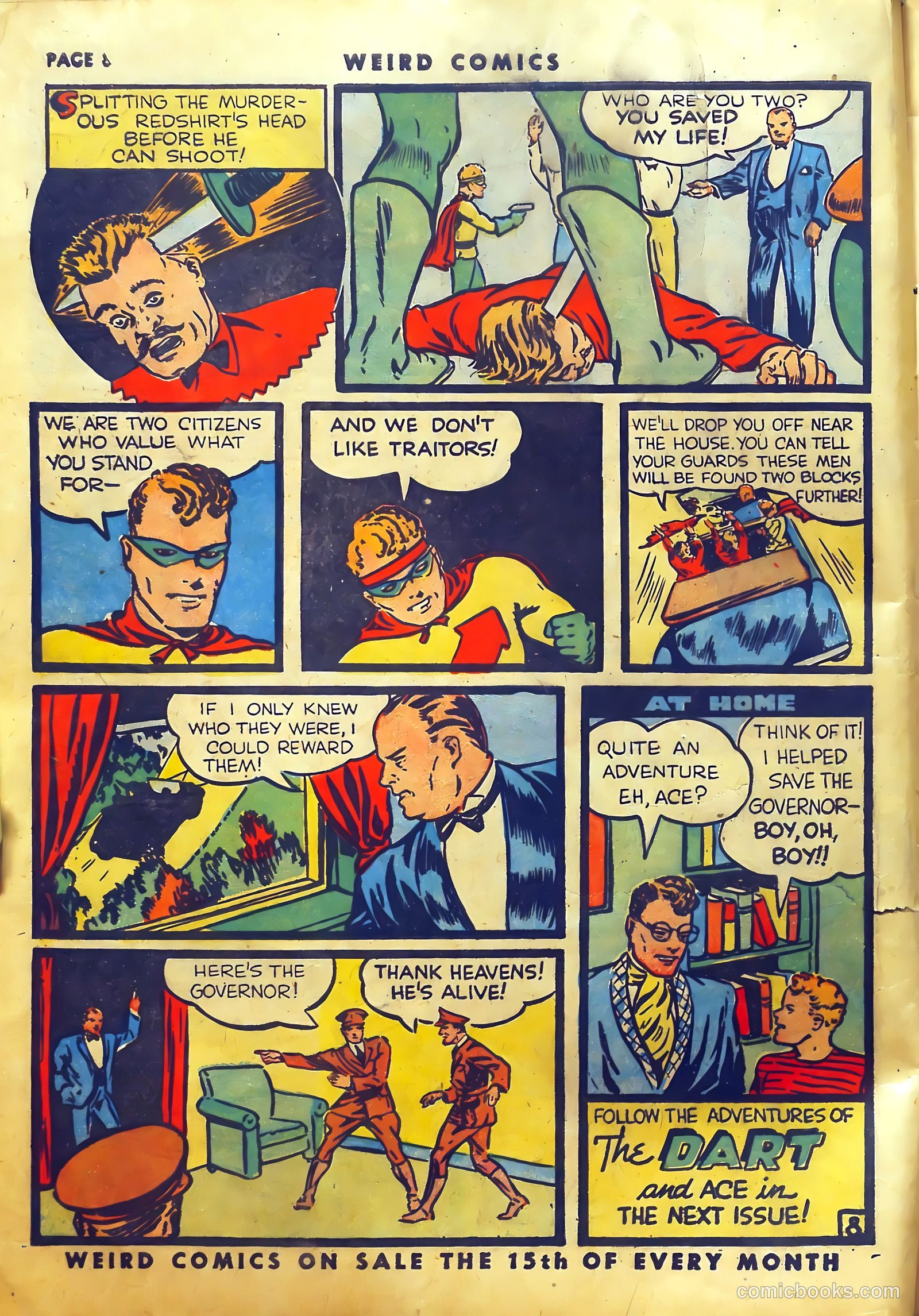 Weird Comics #6 (1940) — page 11 of 69