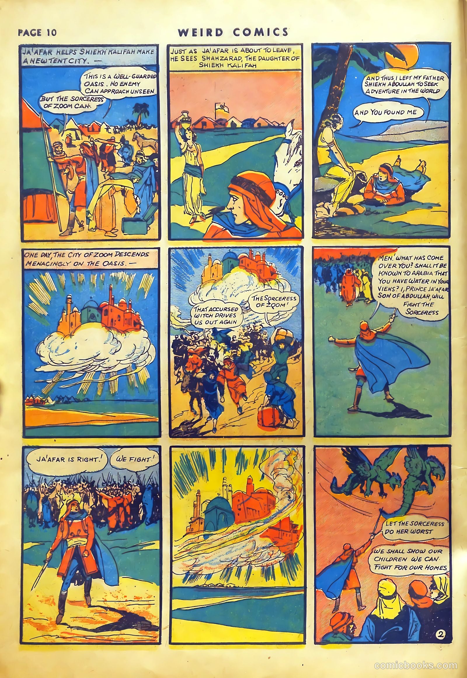 Weird Comics #6 (1940) — page 13 of 69