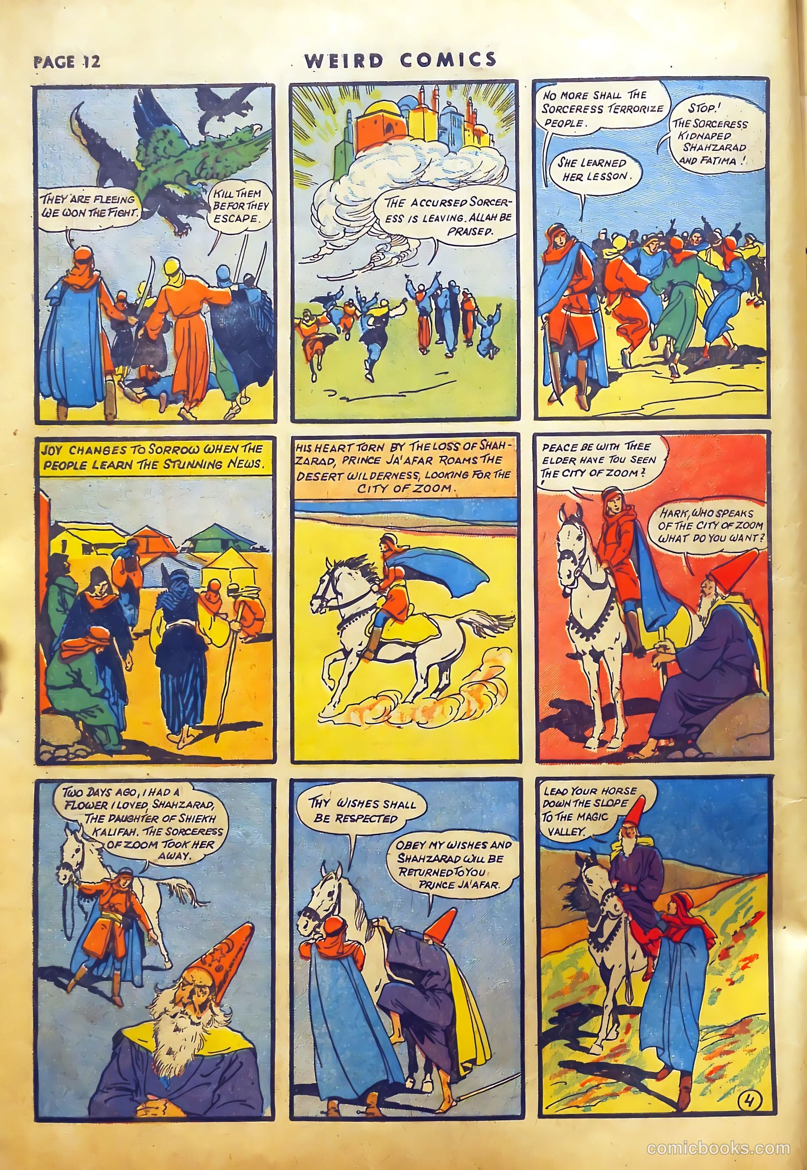 Weird Comics #6 (1940) — page 15 of 69