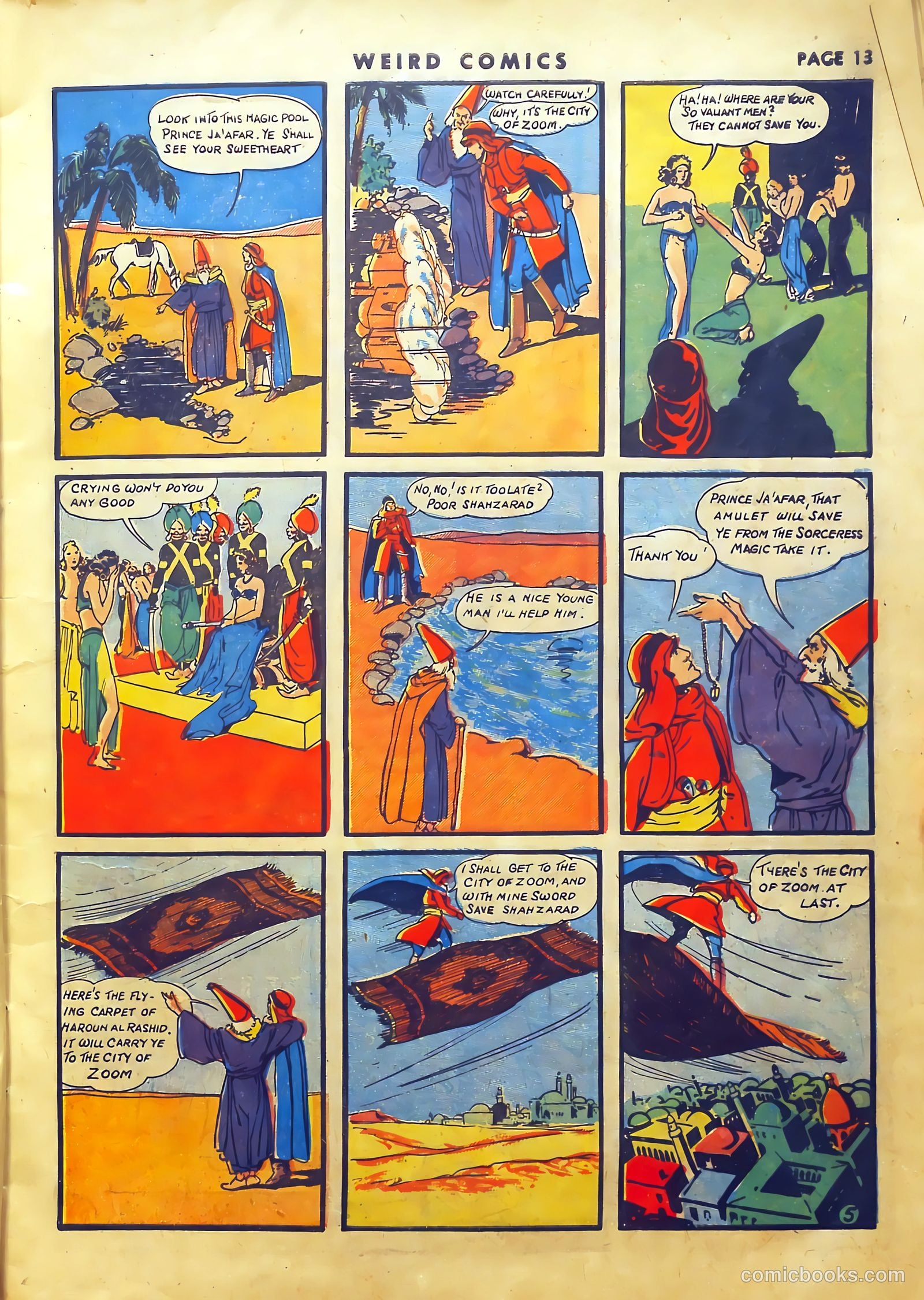 Weird Comics #6 (1940) — page 16 of 69