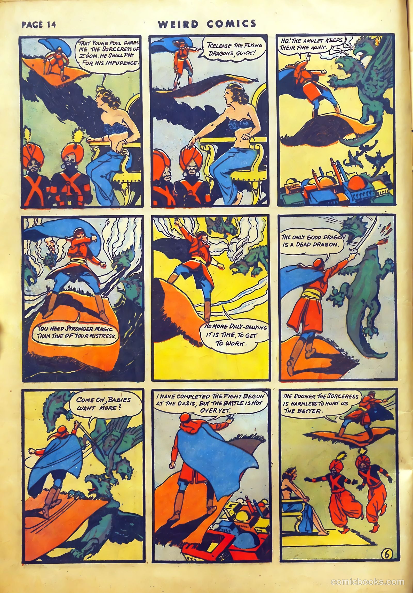 Weird Comics #6 (1940) — page 17 of 69