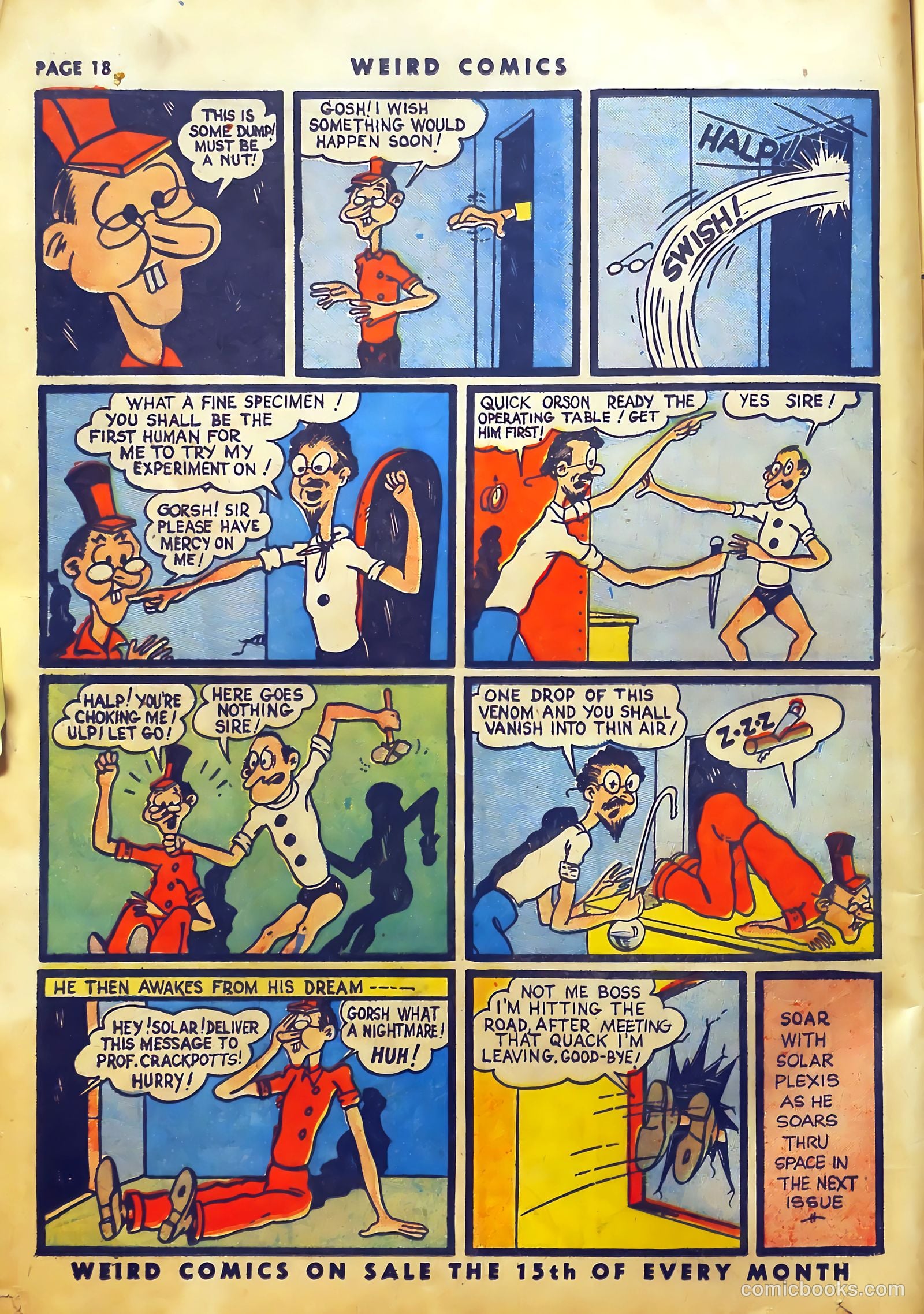 Weird Comics #6 (1940) — page 21 of 69