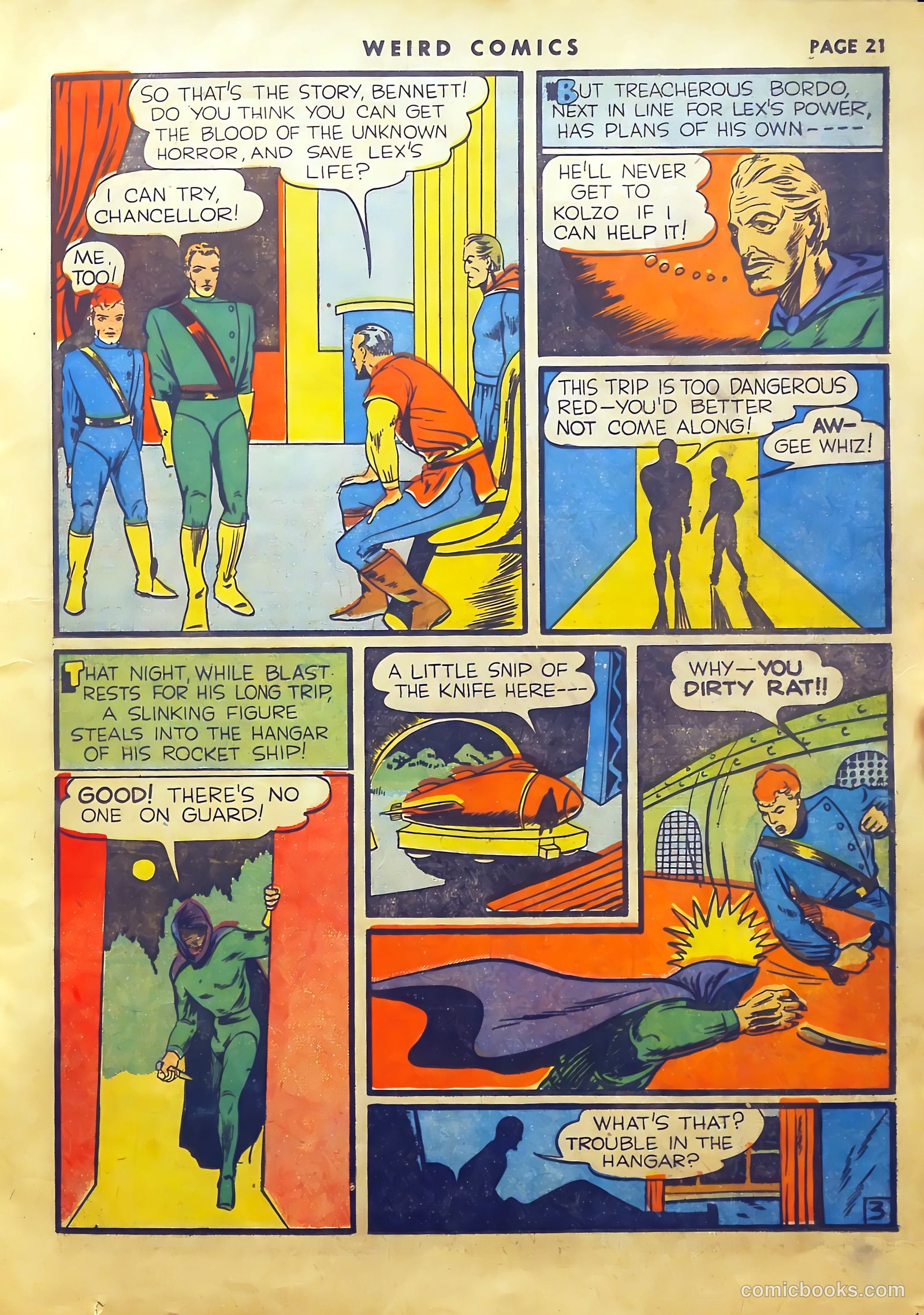 Weird Comics #6 (1940) — page 24 of 69
