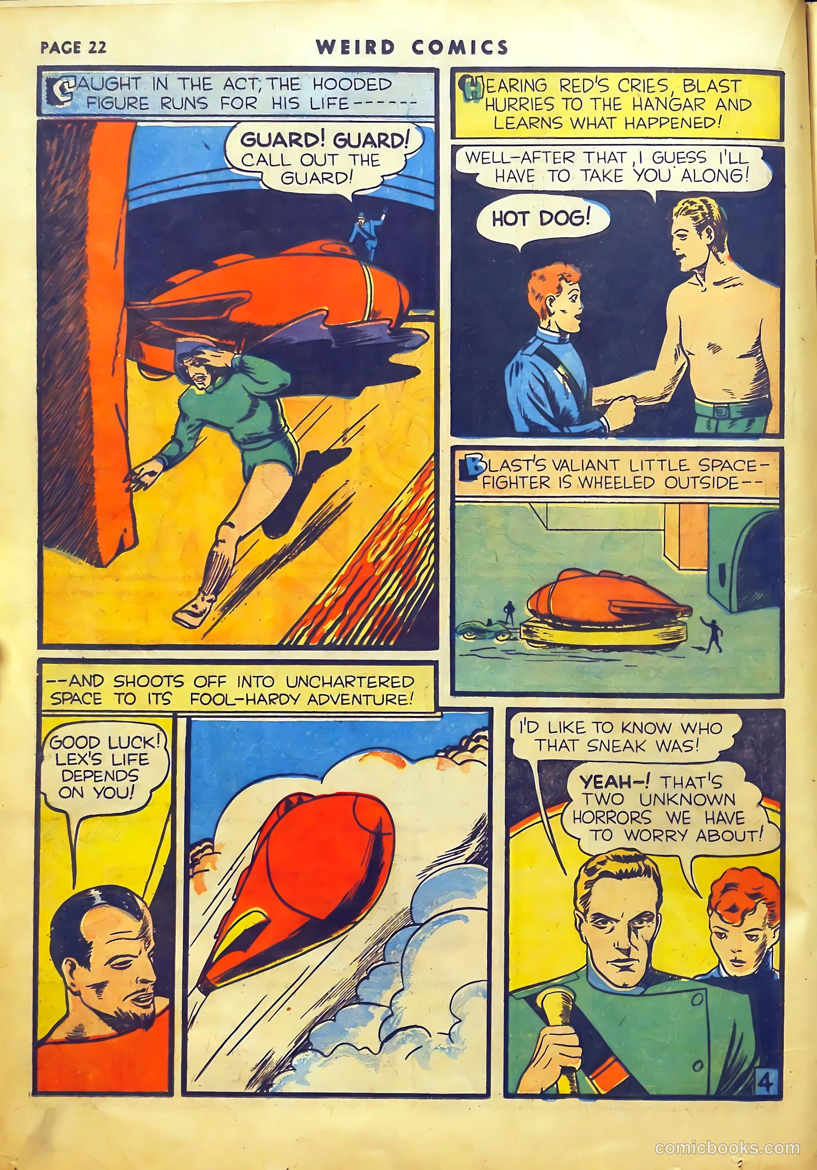 Weird Comics #6 (1940) — page 25 of 69