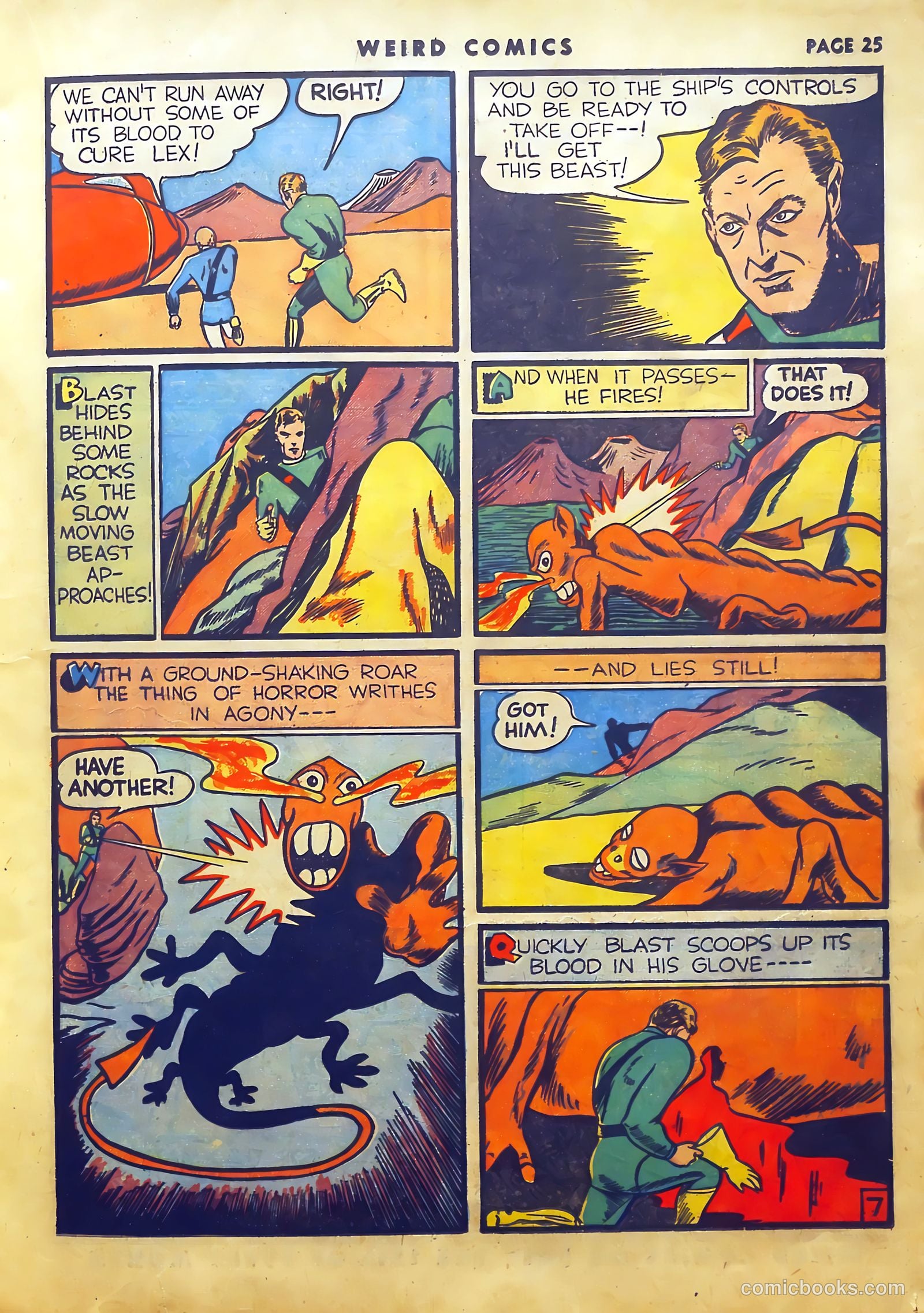 Weird Comics #6 (1940) — page 28 of 69