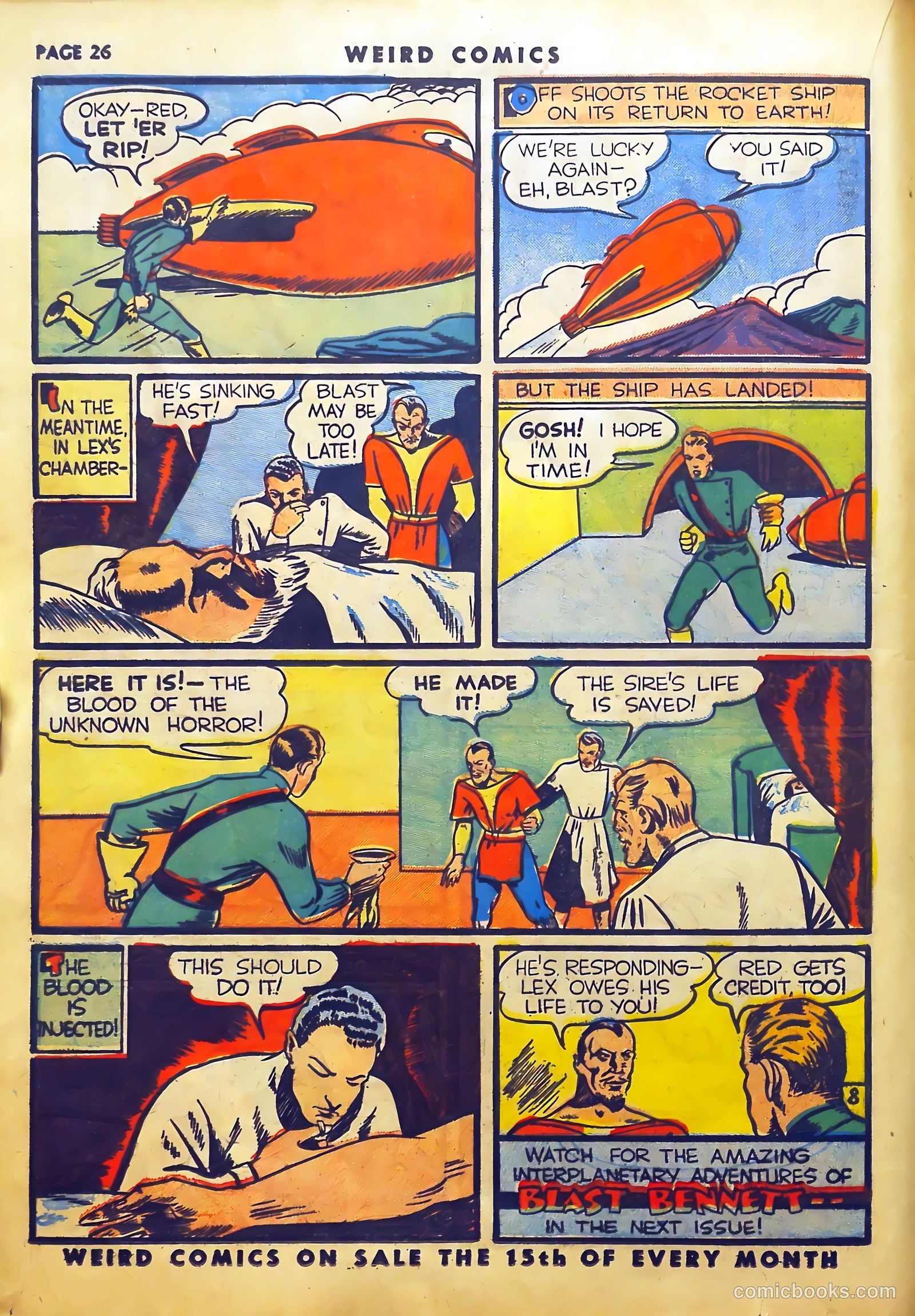 Weird Comics #6 (1940) — page 29 of 69