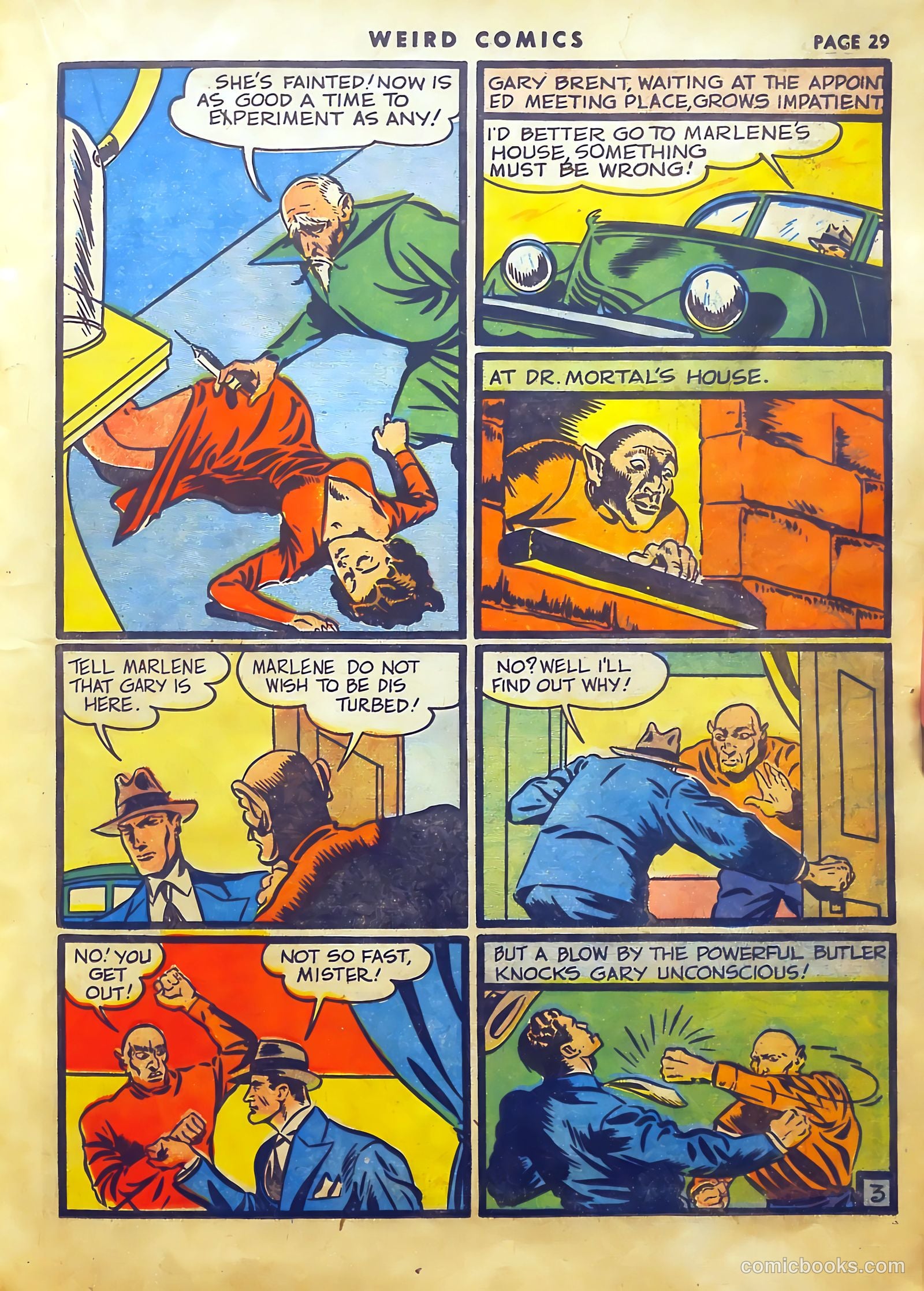 Weird Comics #6 (1940) — page 32 of 69
