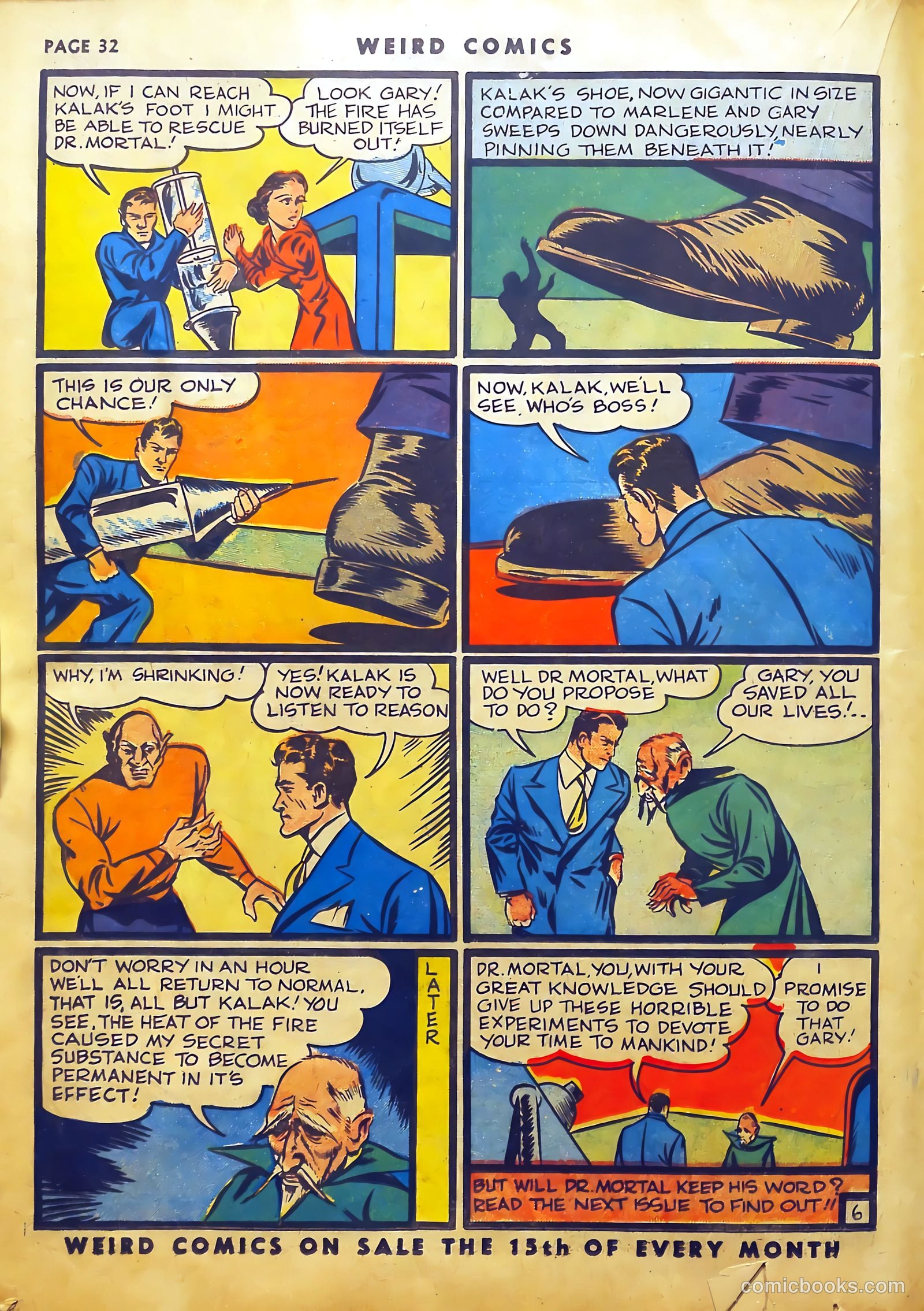 Weird Comics #6 (1940) — page 35 of 69