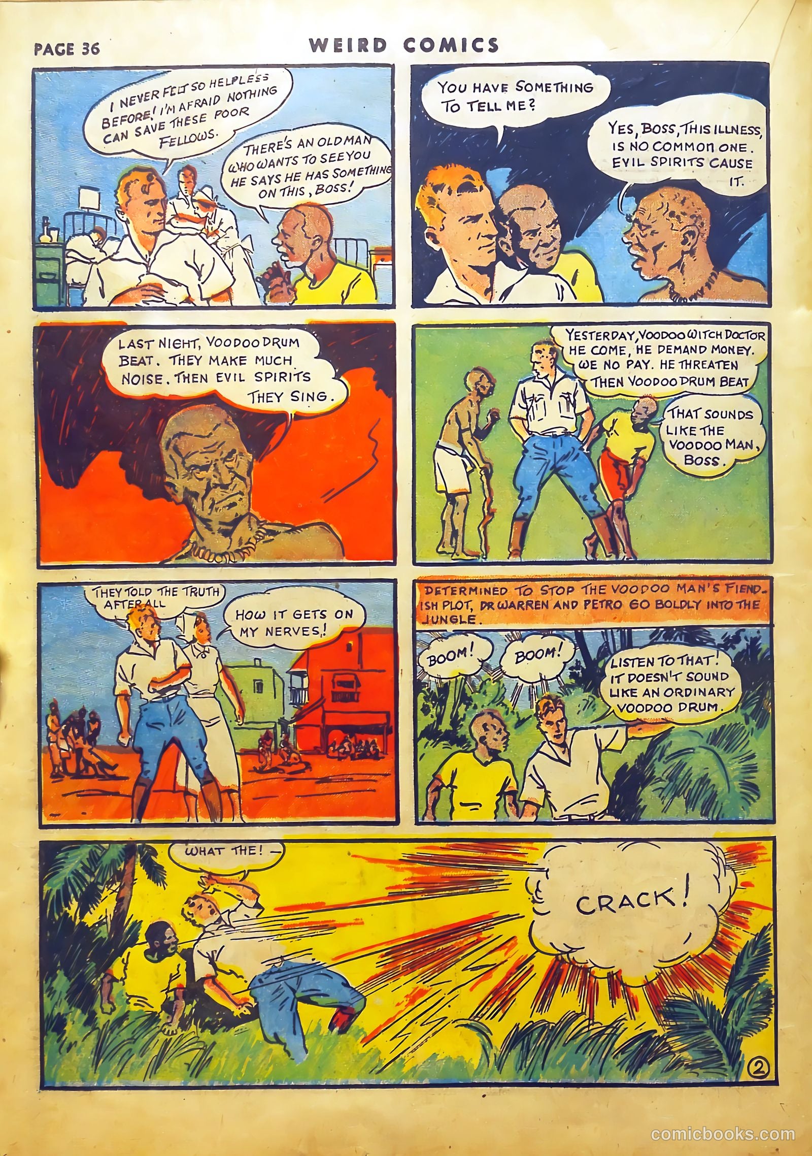 Weird Comics #6 (1940) — page 39 of 69