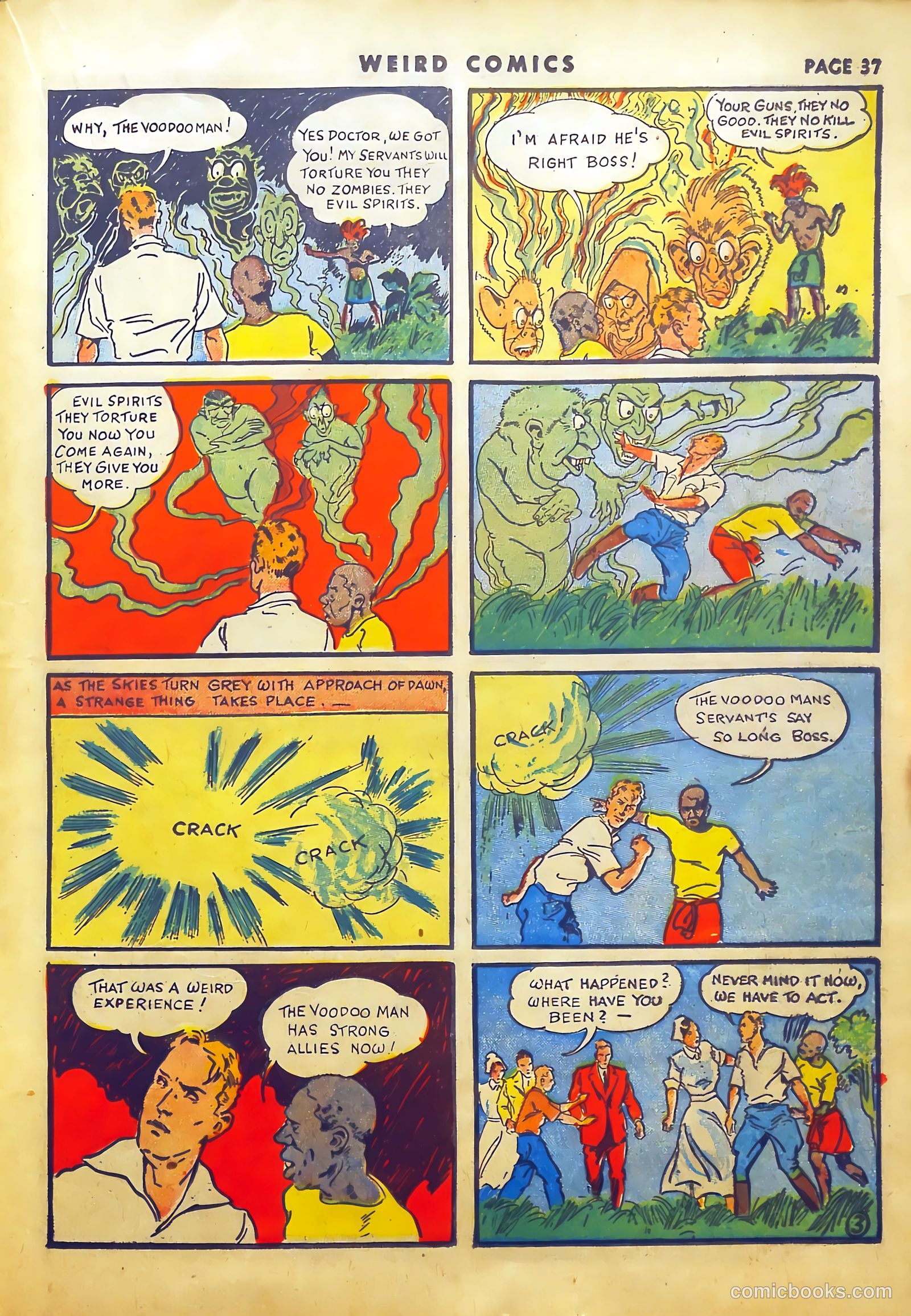 Weird Comics #6 (1940) — page 40 of 69