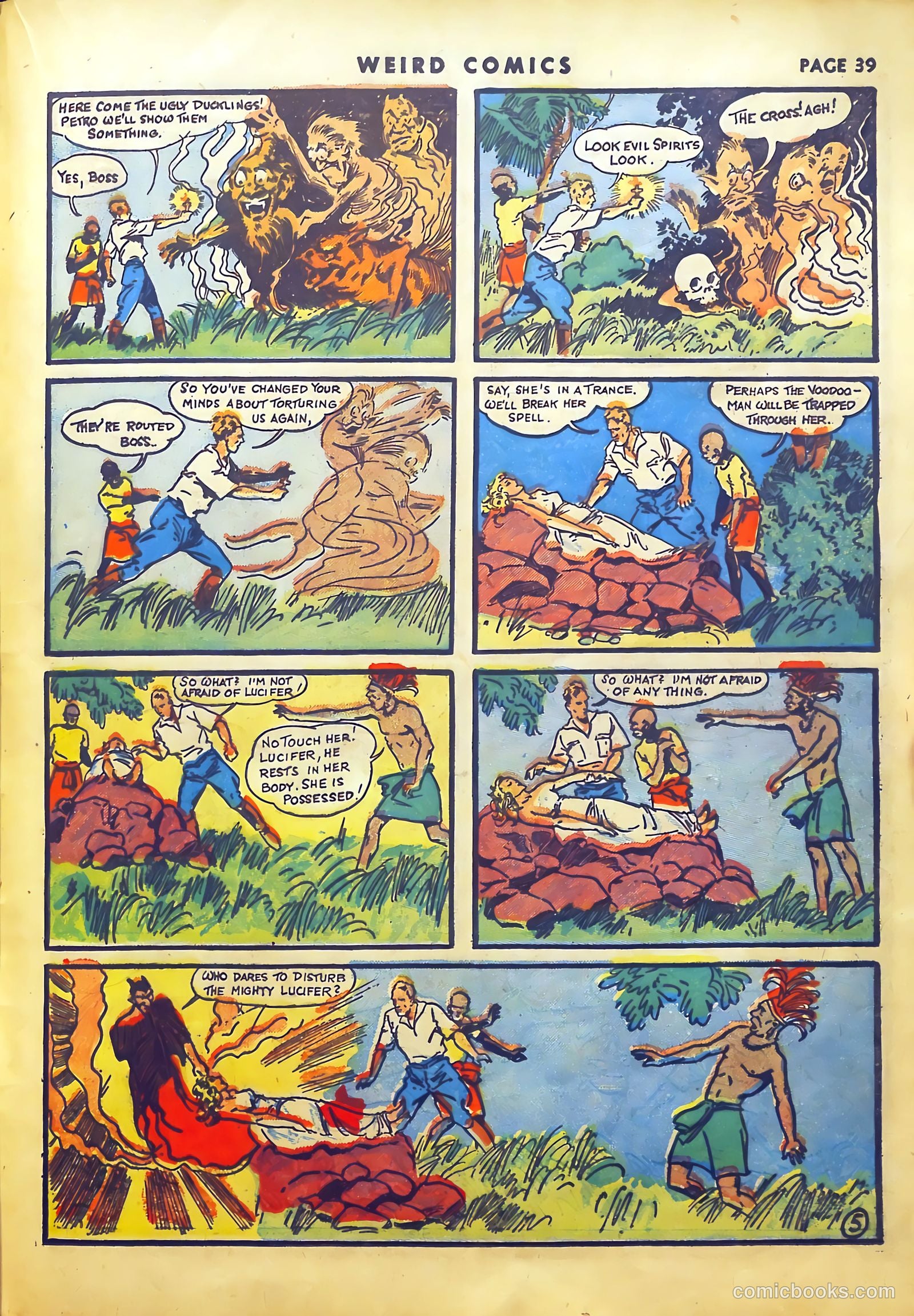 Weird Comics #6 (1940) — page 42 of 69