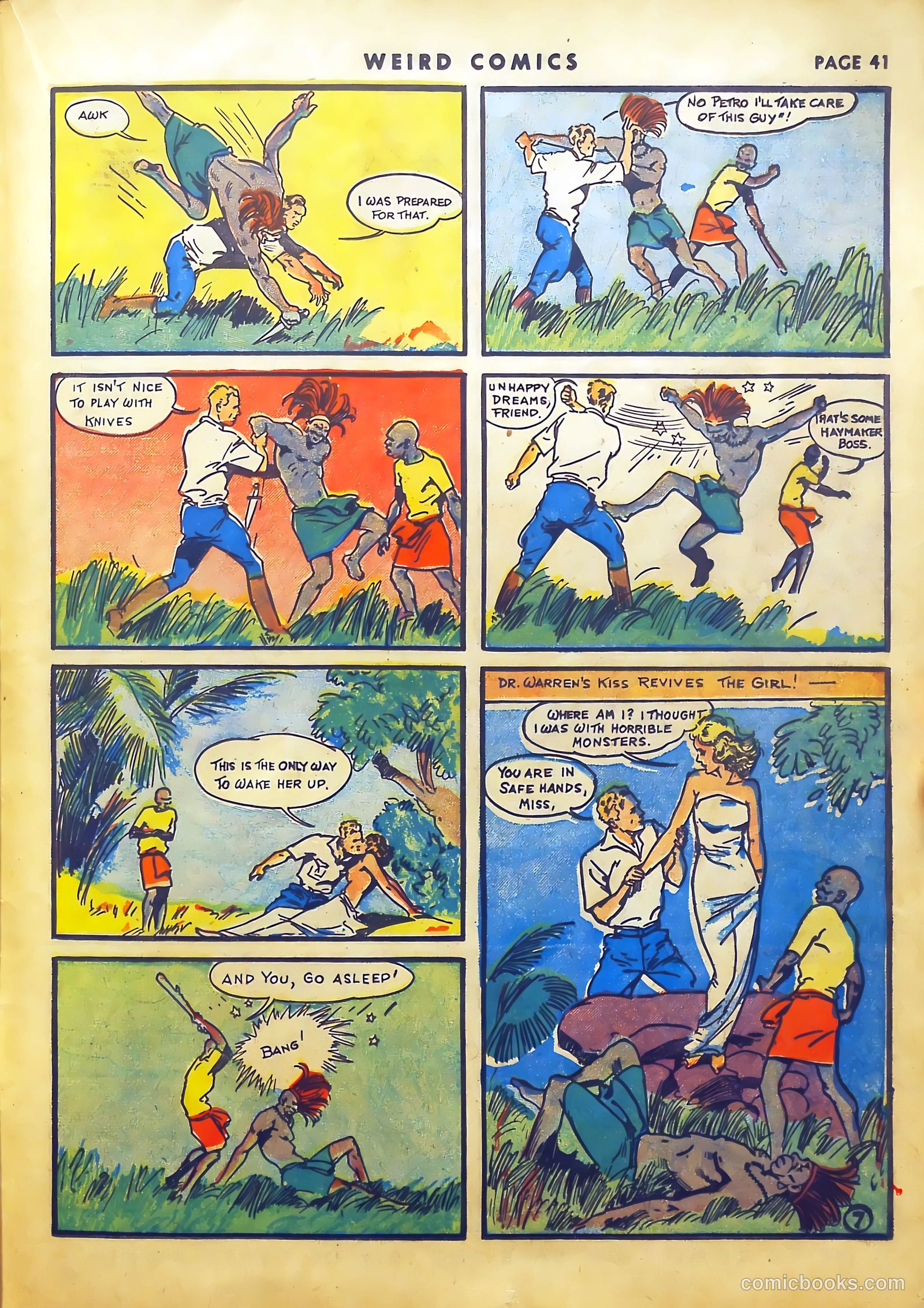 Weird Comics #6 (1940) — page 44 of 69