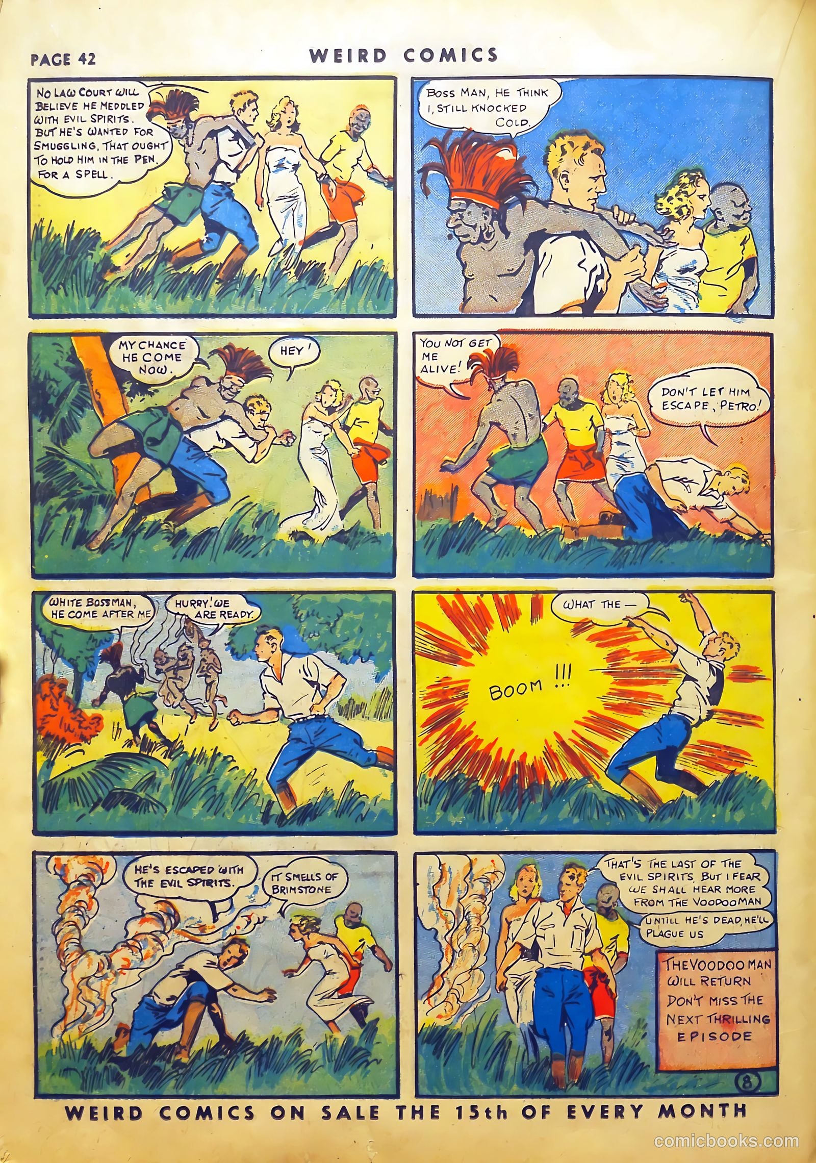 Weird Comics #6 (1940) — page 45 of 69