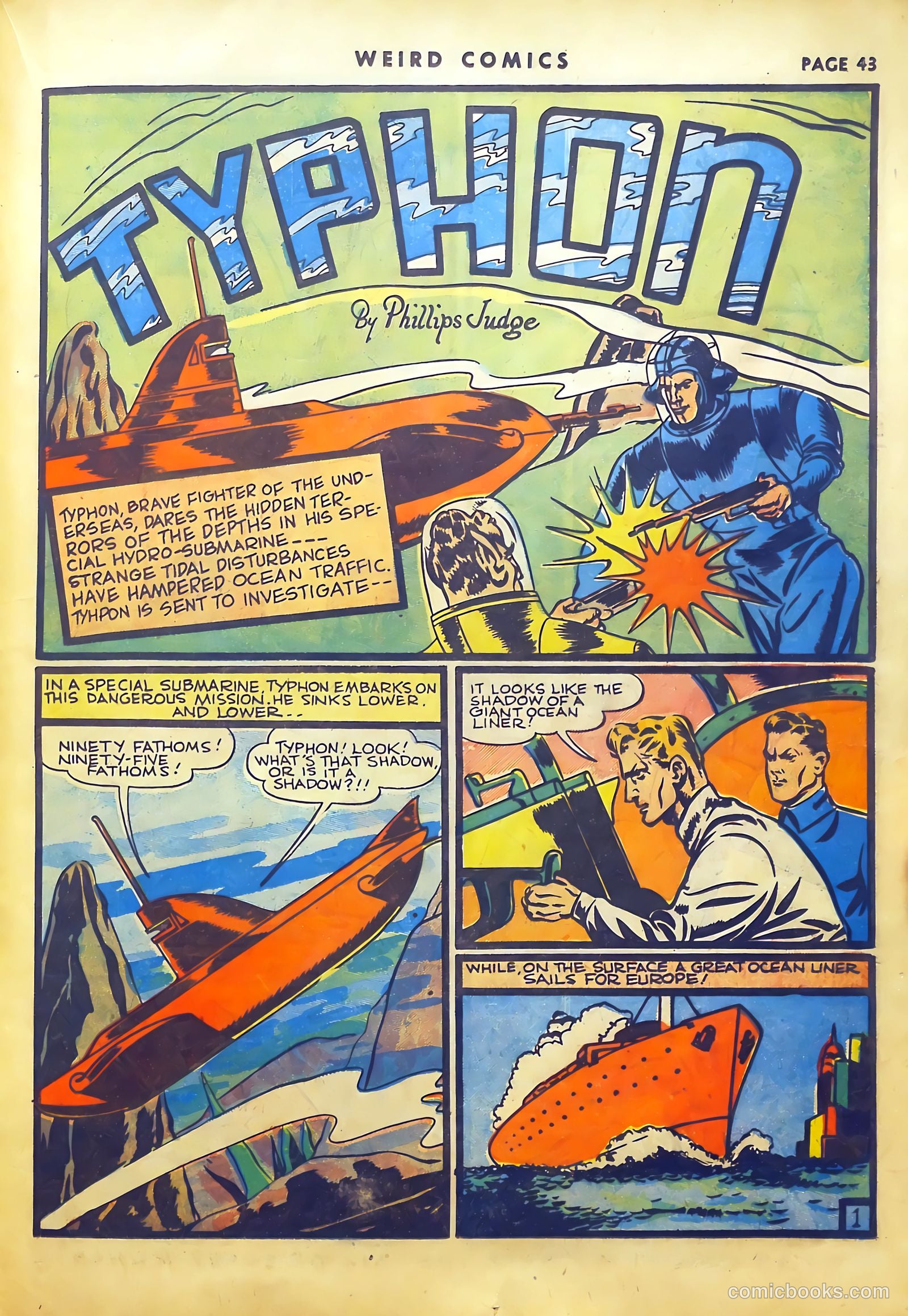 Weird Comics #6 (1940) — page 46 of 69