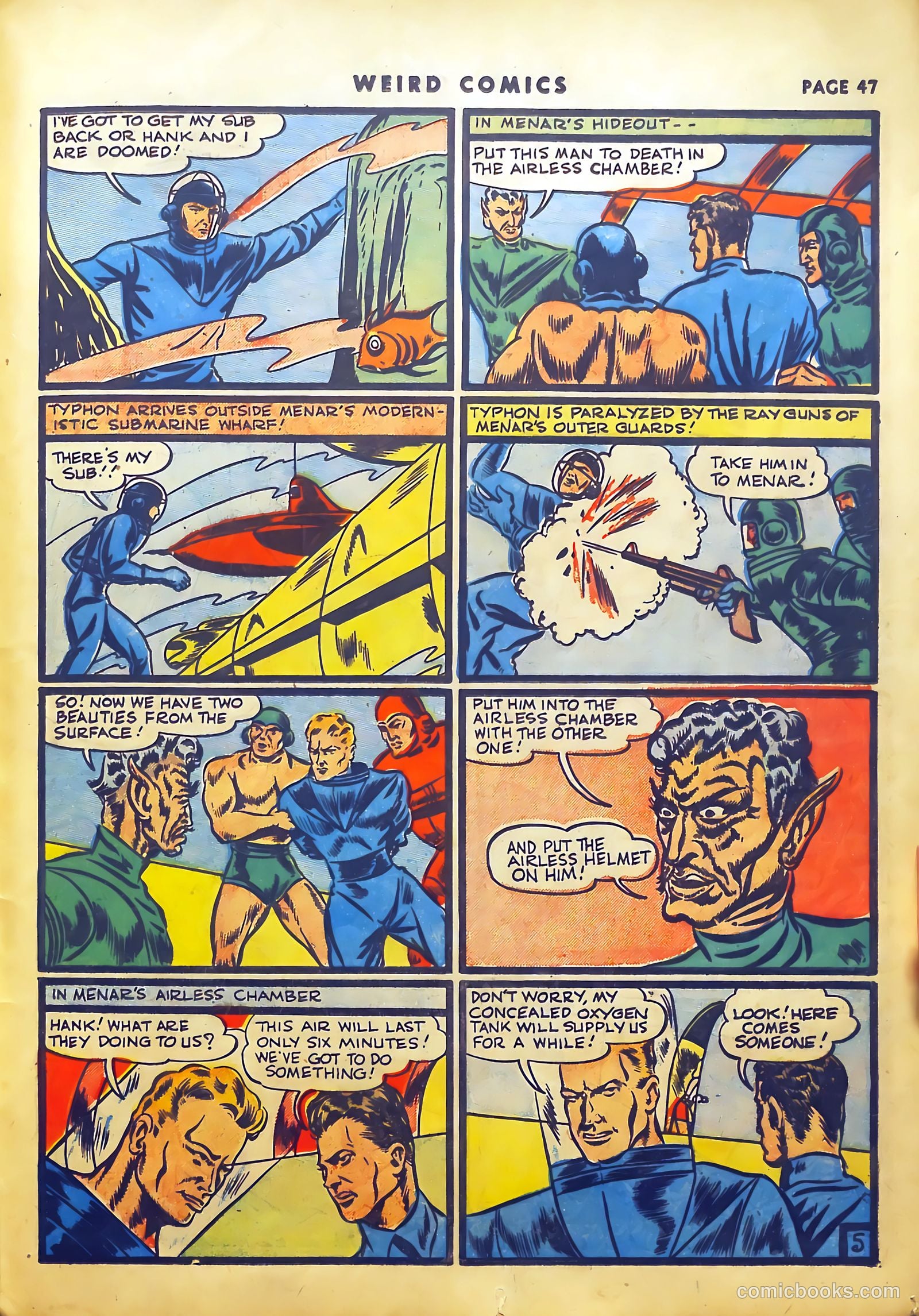 Weird Comics #6 (1940) — page 50 of 69