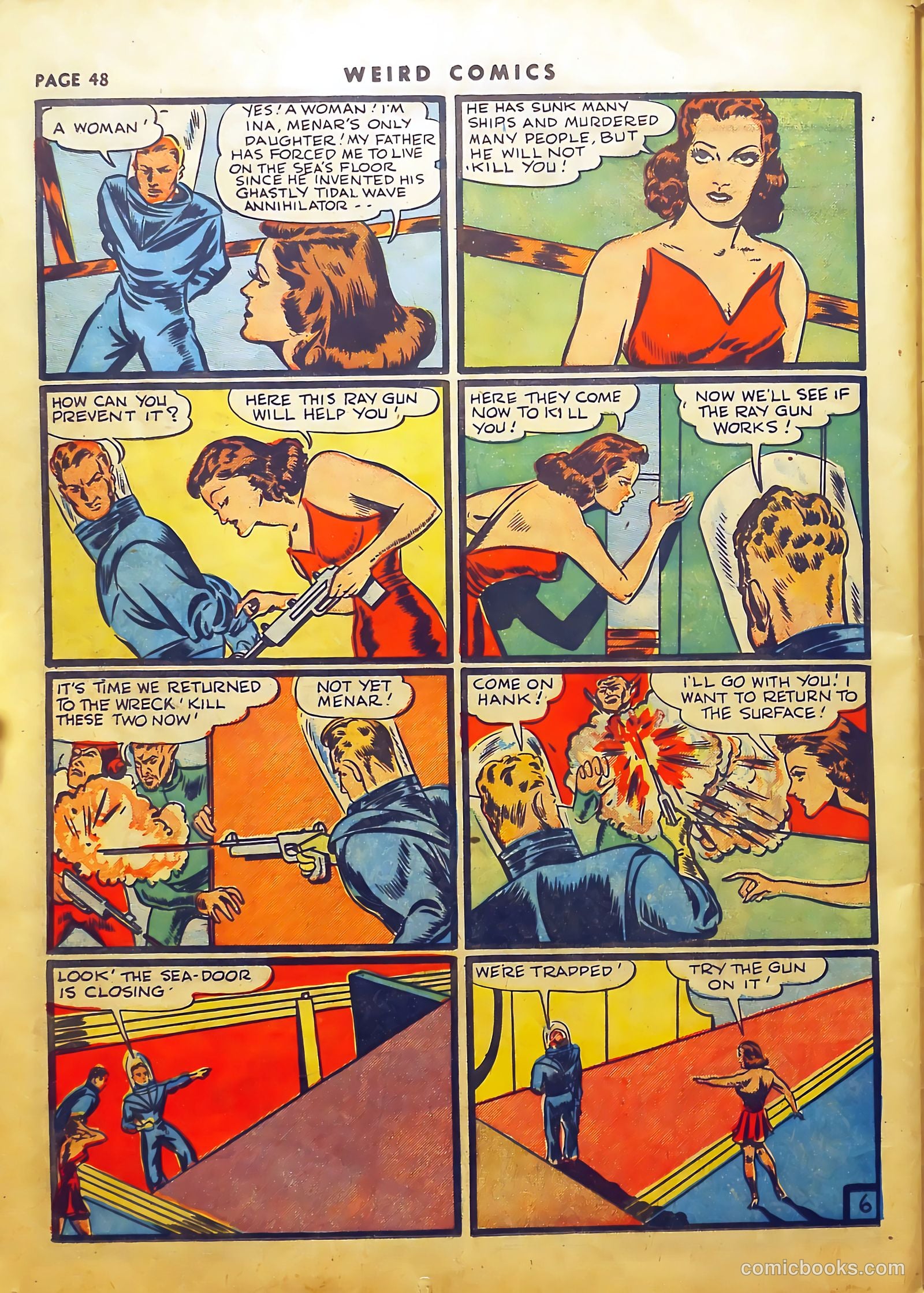Weird Comics #6 (1940) — page 51 of 69