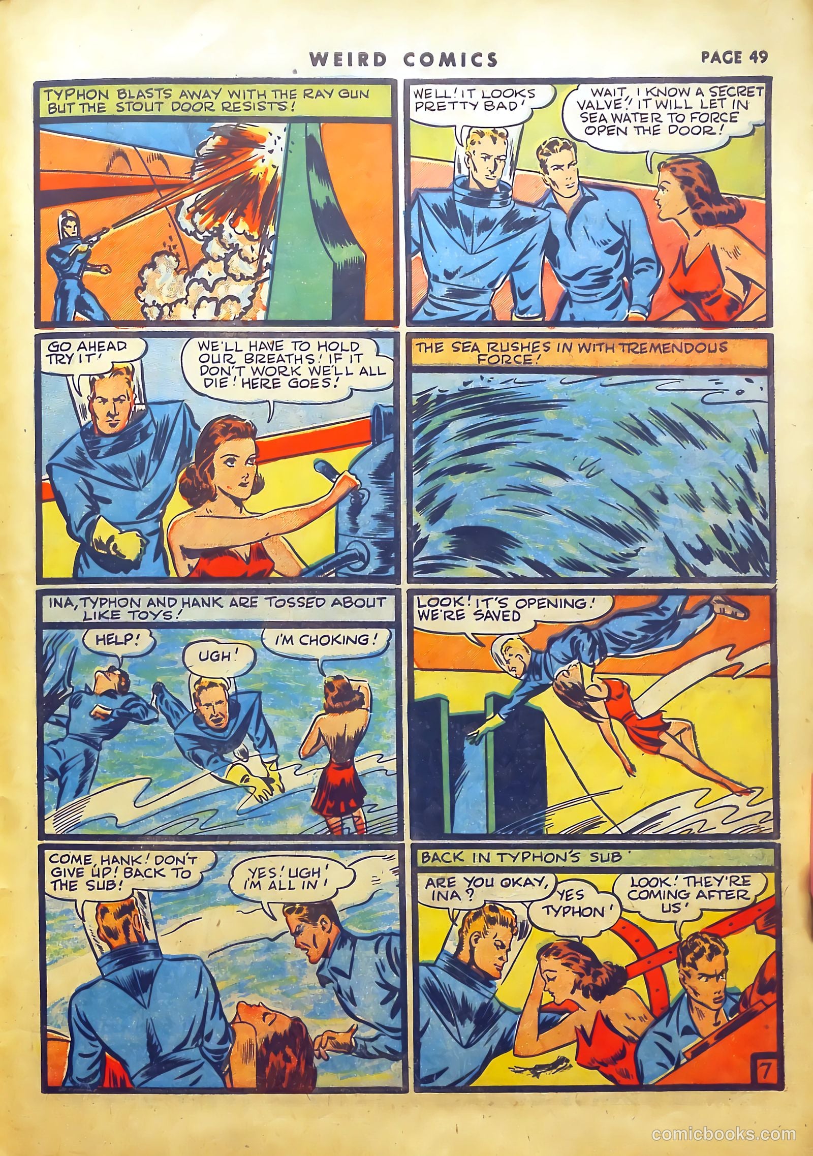 Weird Comics #6 (1940) — page 52 of 69