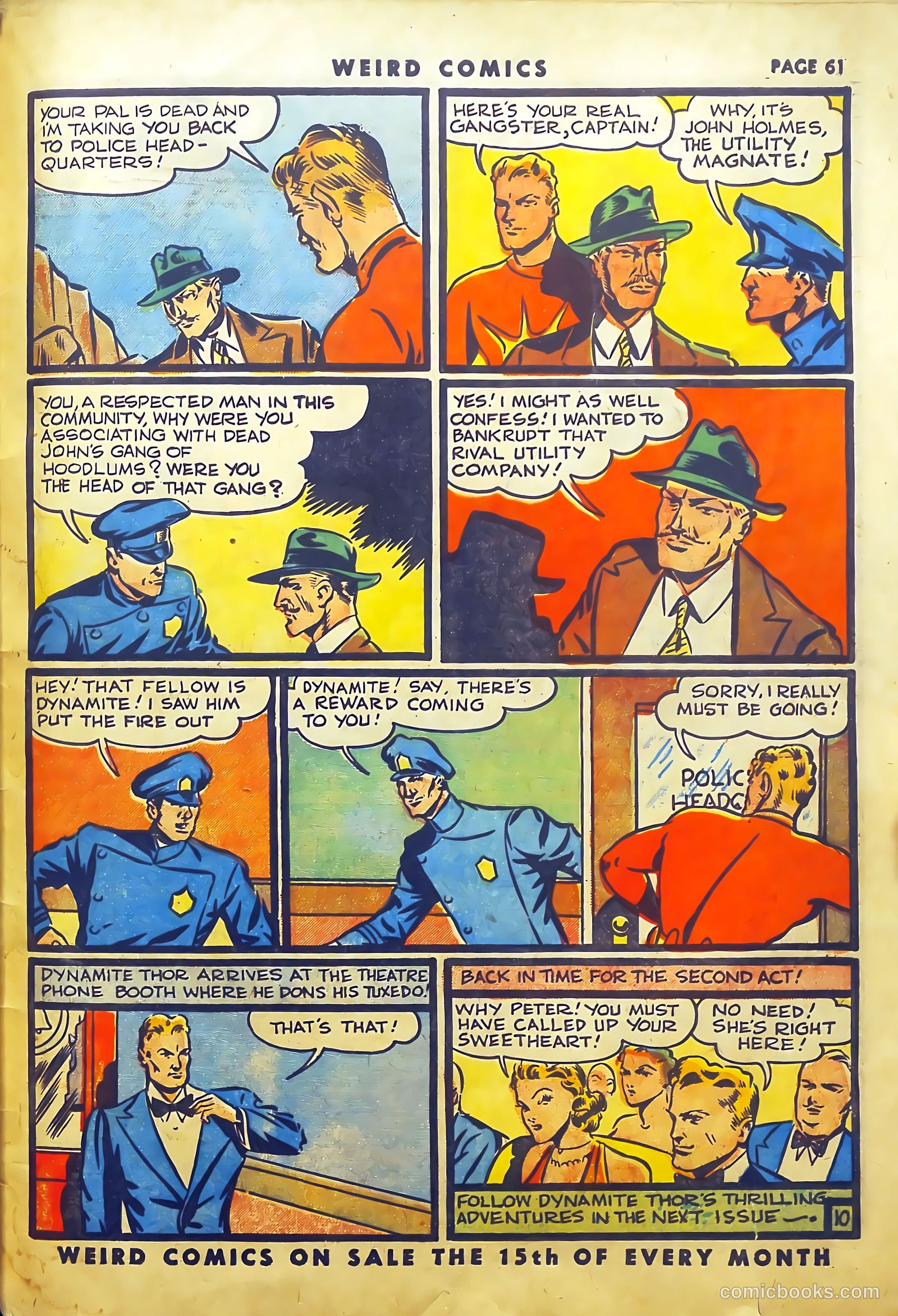 Weird Comics #6 (1940) — page 64 of 69