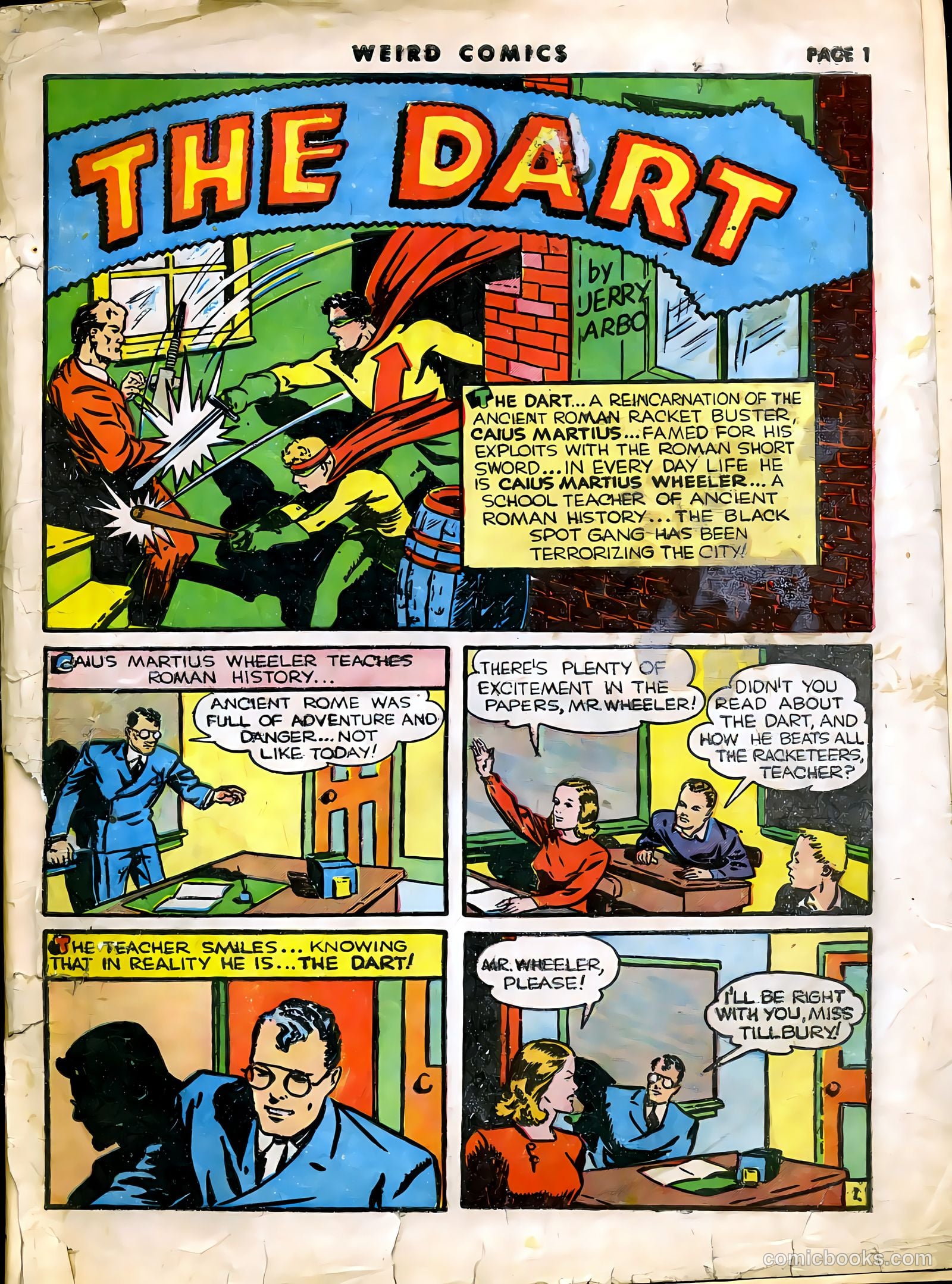 Weird Comics #7 (1940) — page 4 of 69