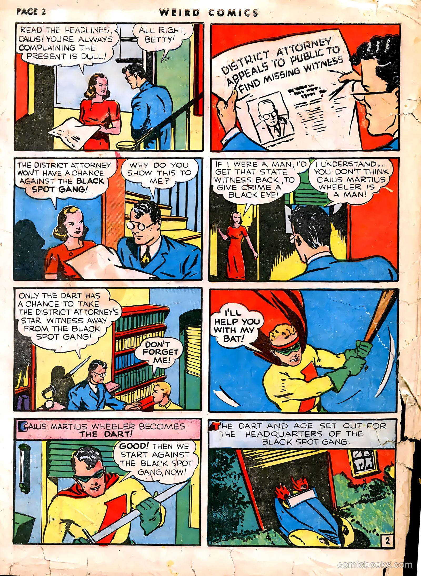 Weird Comics #7 (1940) — page 5 of 69