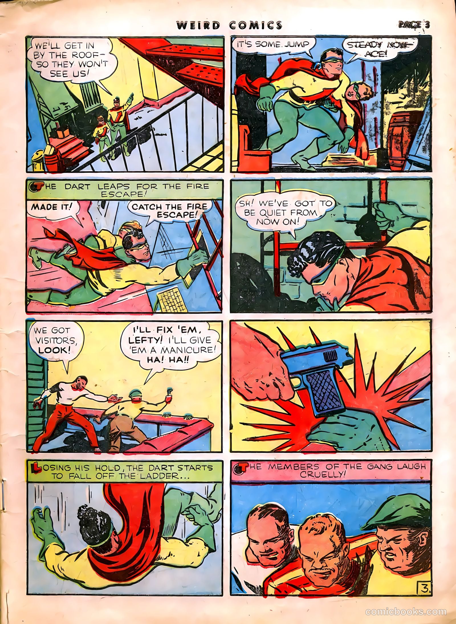 Weird Comics #7 (1940) — page 6 of 69
