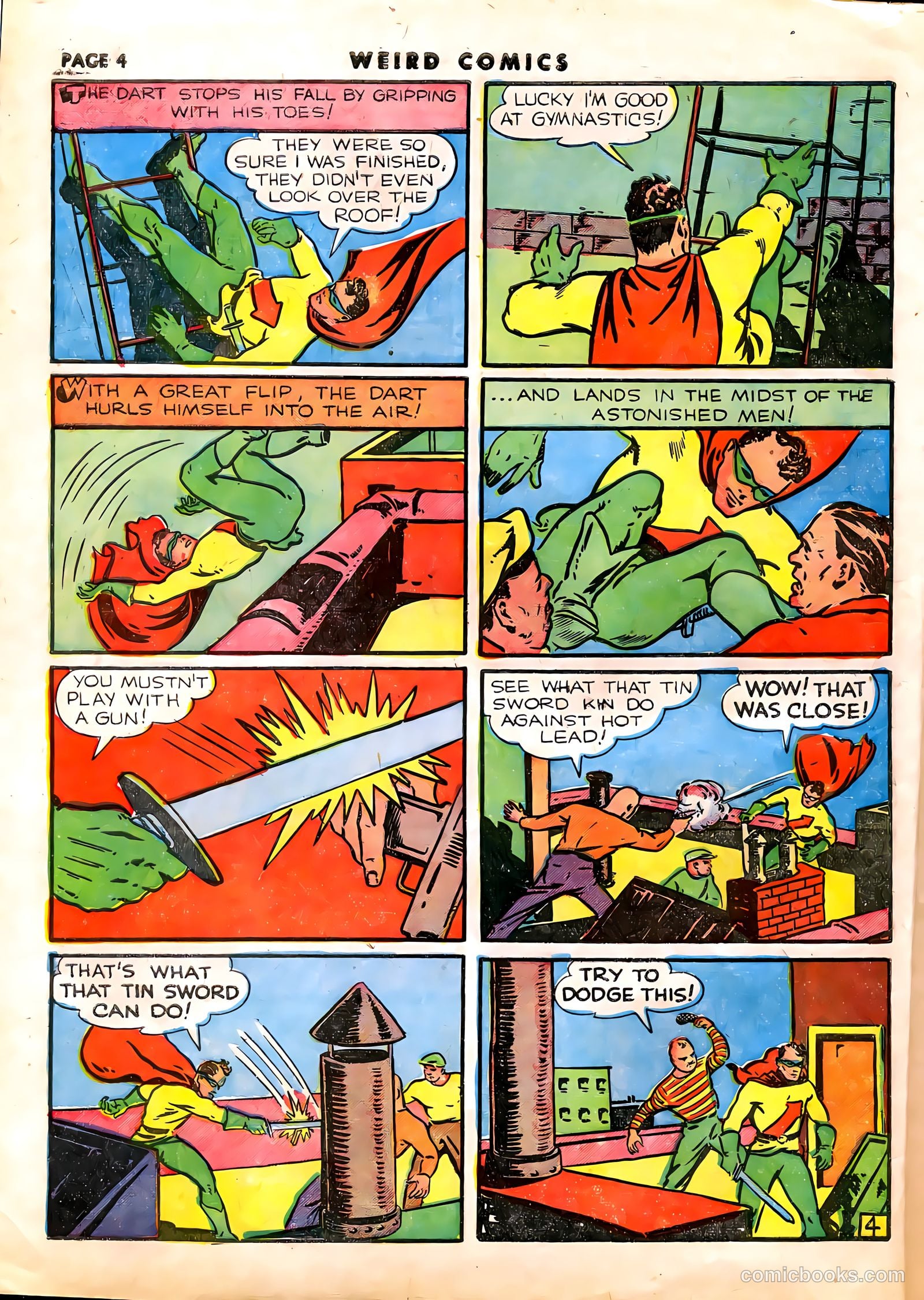 Weird Comics #7 (1940) — page 7 of 69