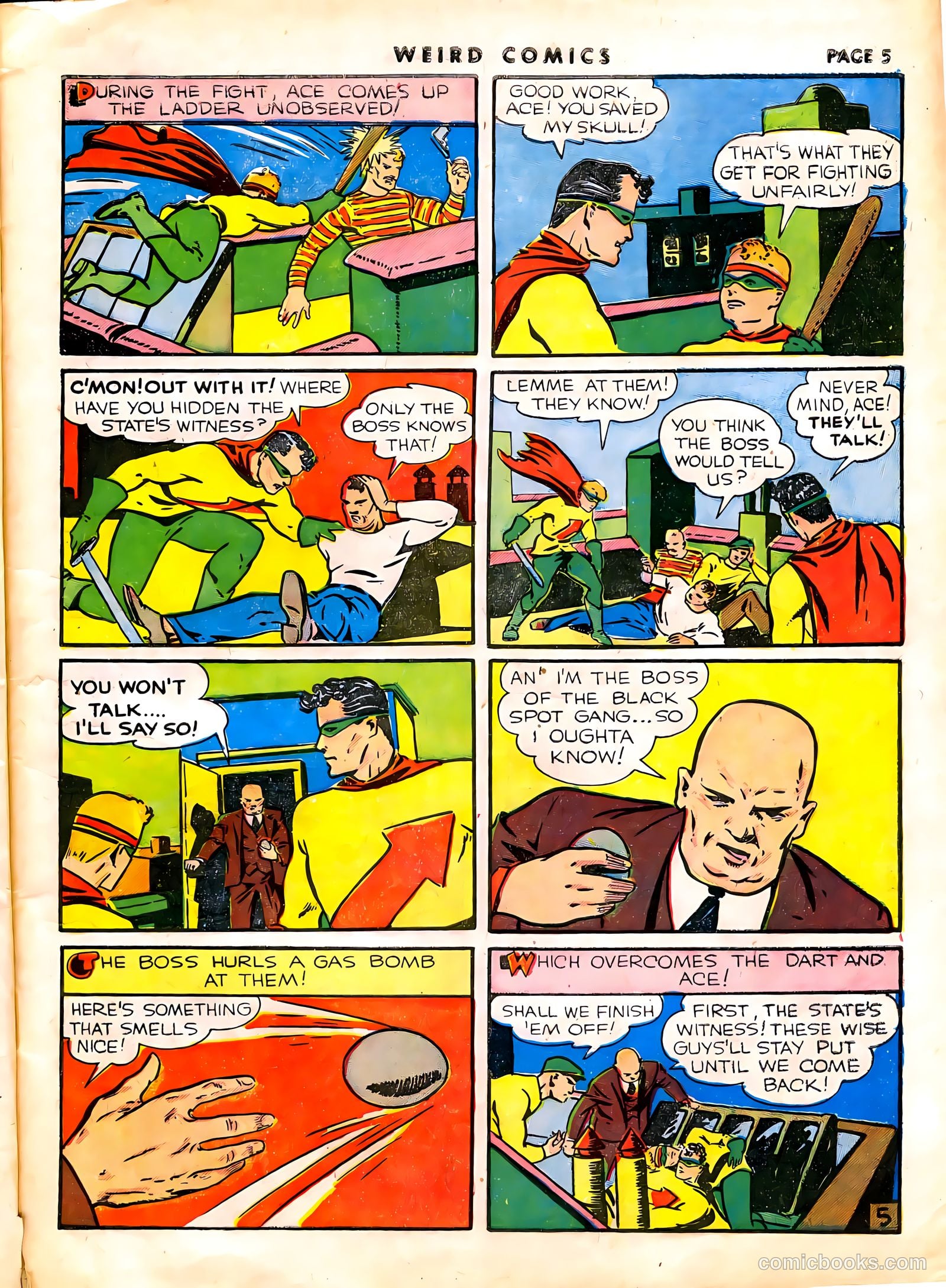 Weird Comics #7 (1940) — page 8 of 69