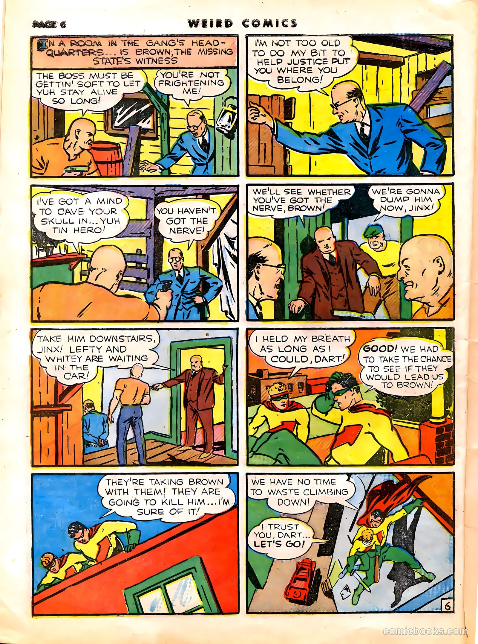 Weird Comics #7 (1940) — page 9 of 69