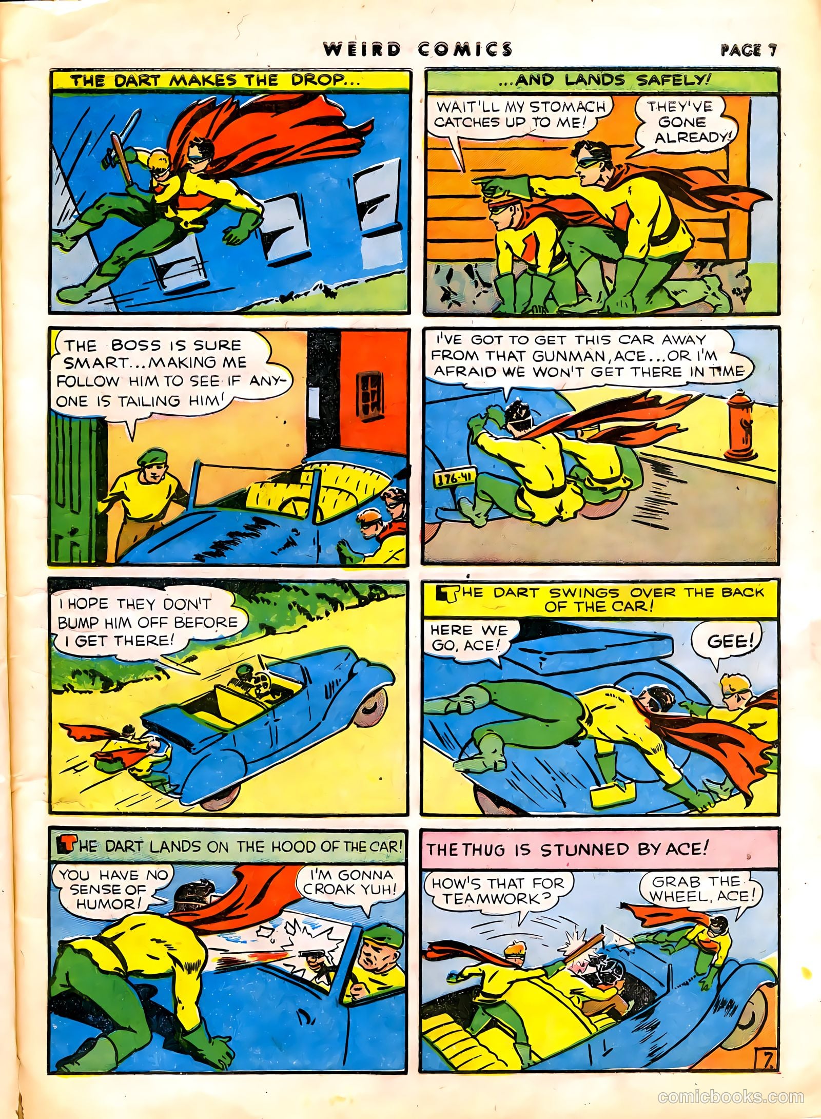 Weird Comics #7 (1940) — page 10 of 69