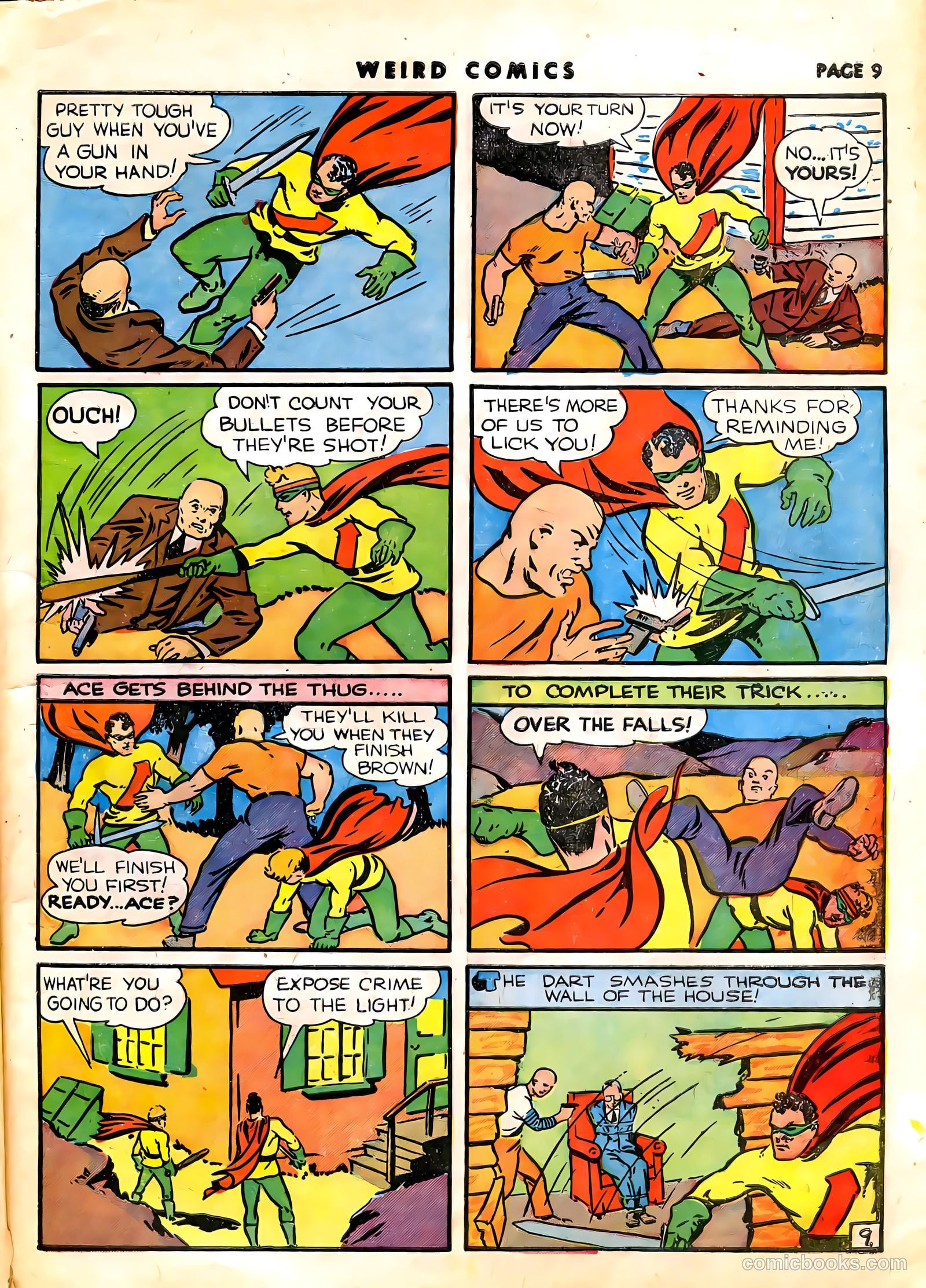 Weird Comics #7 (1940) — page 12 of 69
