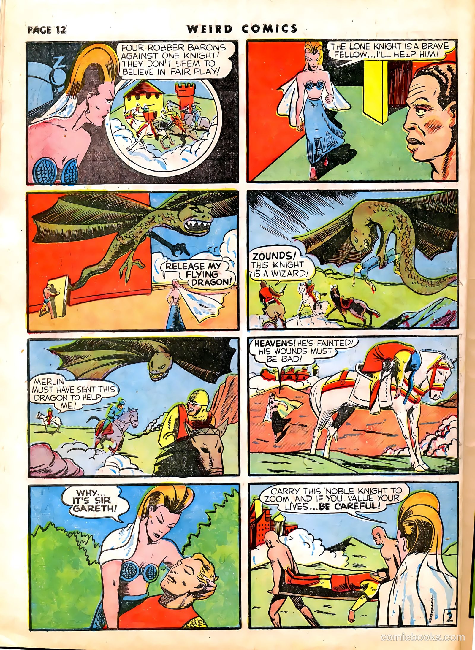 Weird Comics #7 (1940) — page 15 of 69