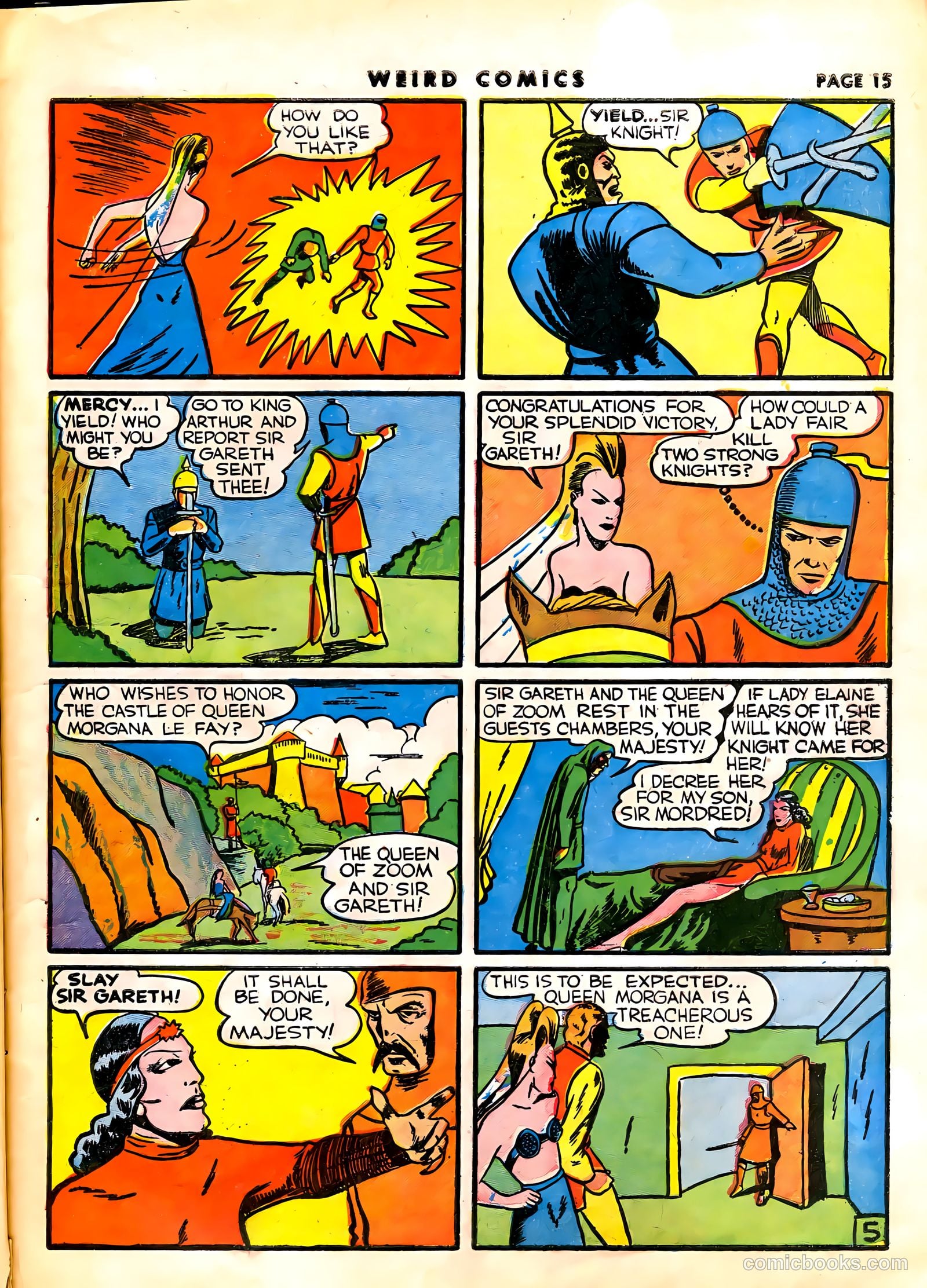 Weird Comics #7 (1940) — page 18 of 69
