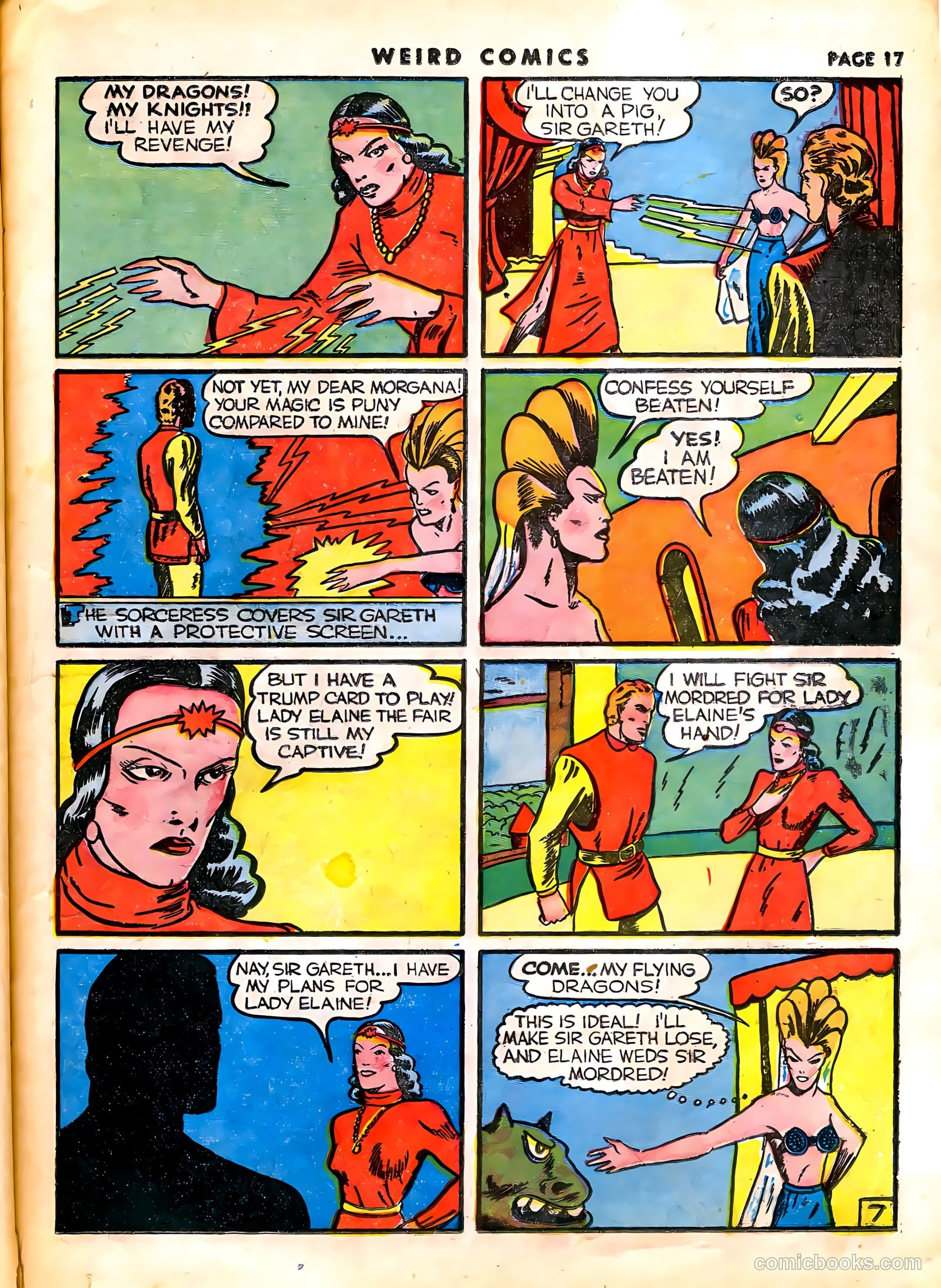 Weird Comics #7 (1940) — page 20 of 69