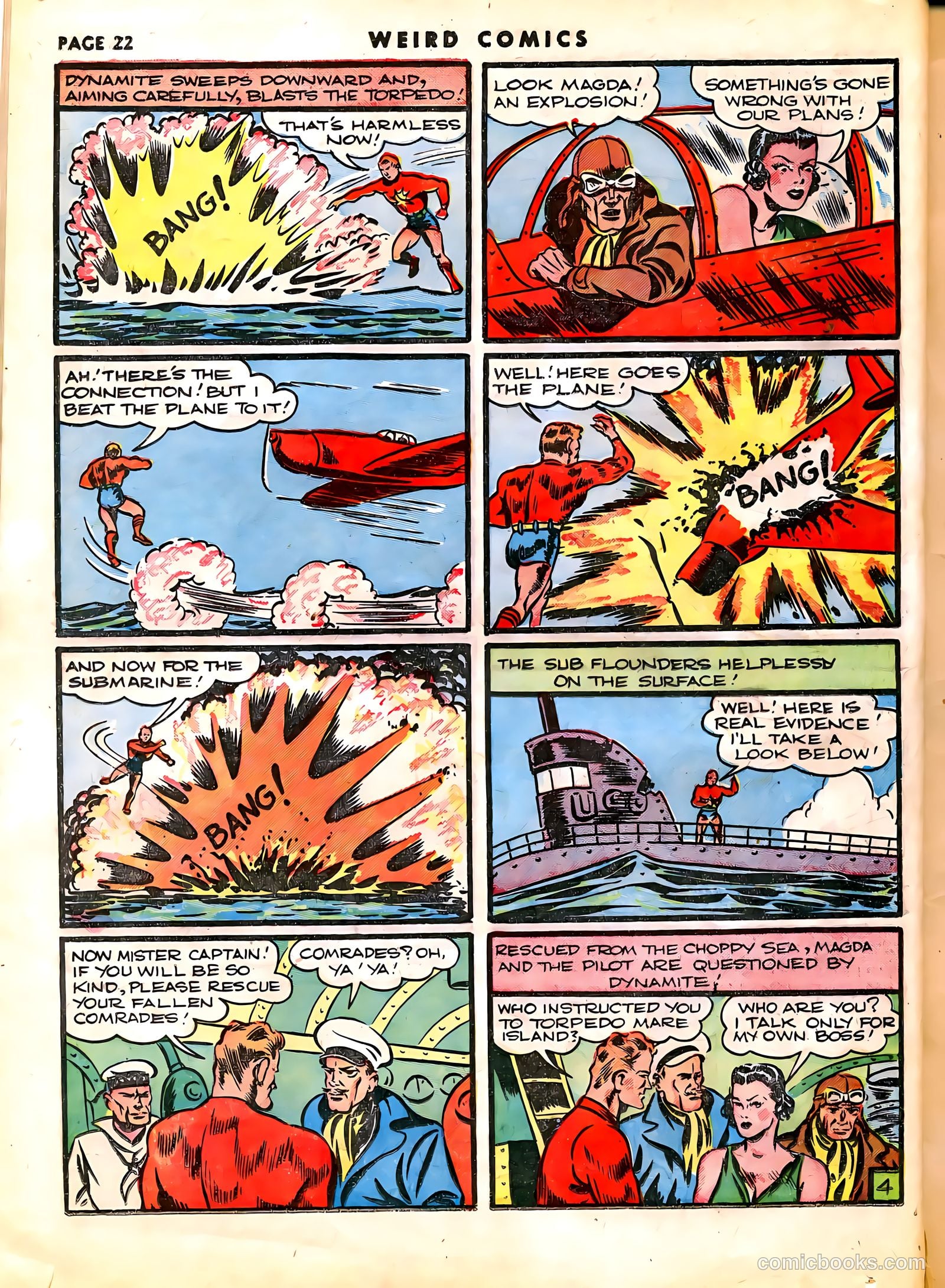 Weird Comics #7 (1940) — page 25 of 69