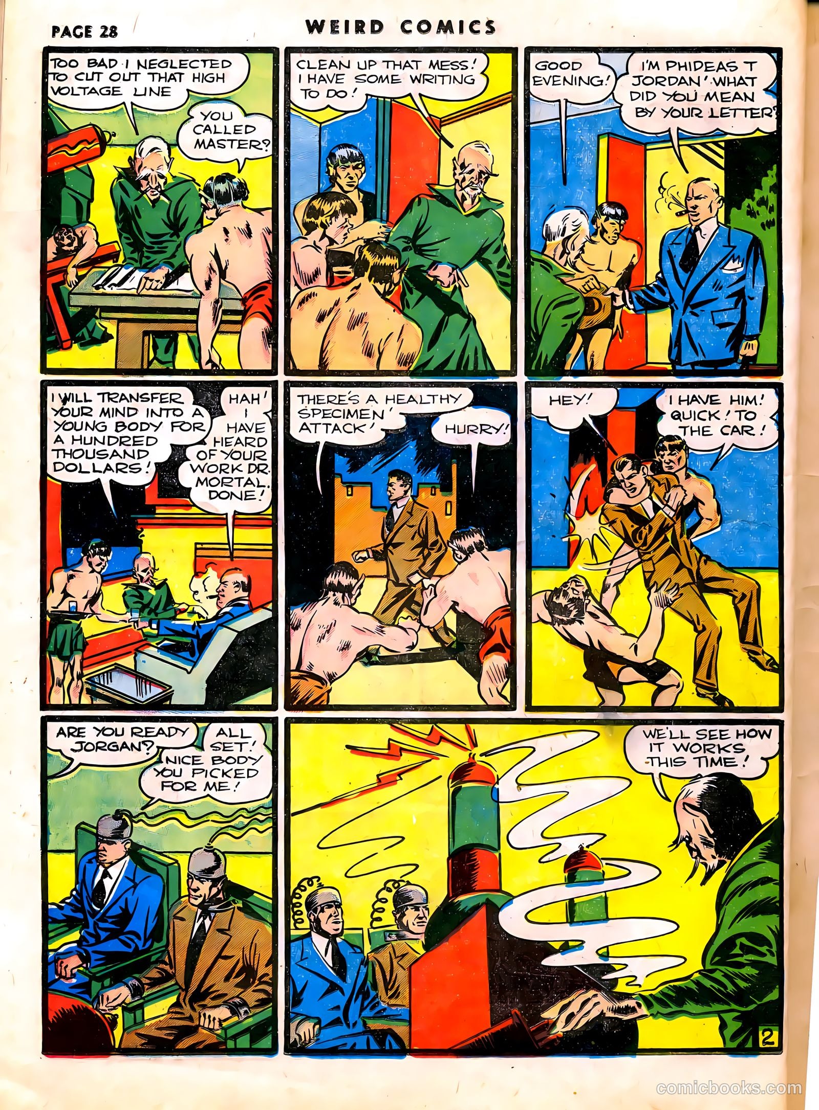 Weird Comics #7 (1940) — page 31 of 69